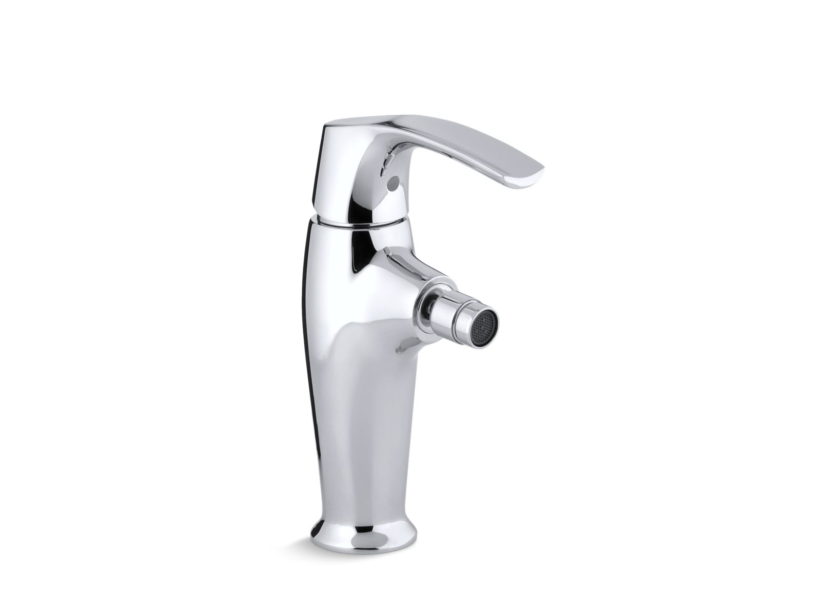 Symbol® Horizontal swivel spray aerator bidet faucet with lever handle
