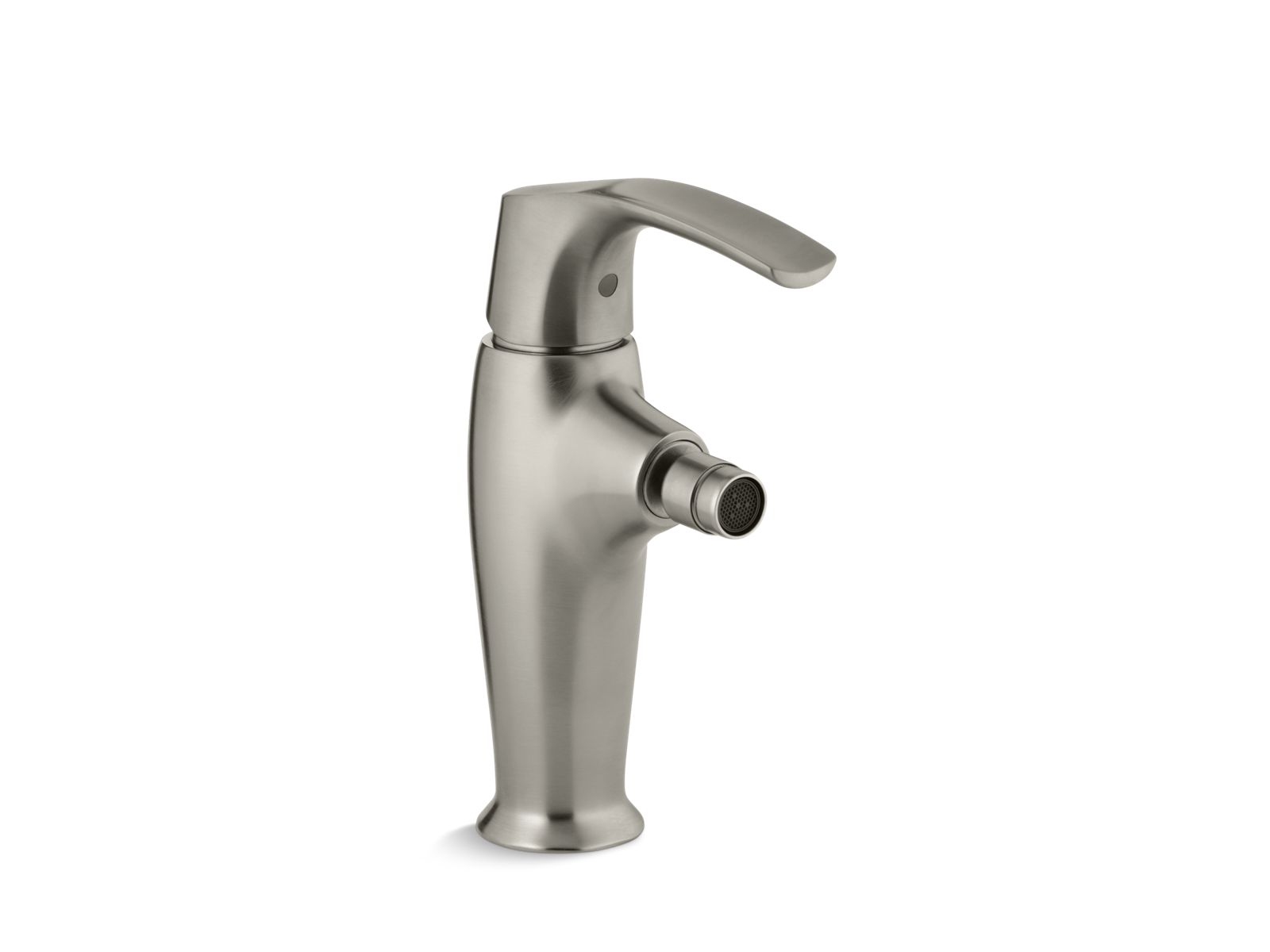 Symbol® Horizontal swivel spray aerator bidet faucet with lever handle