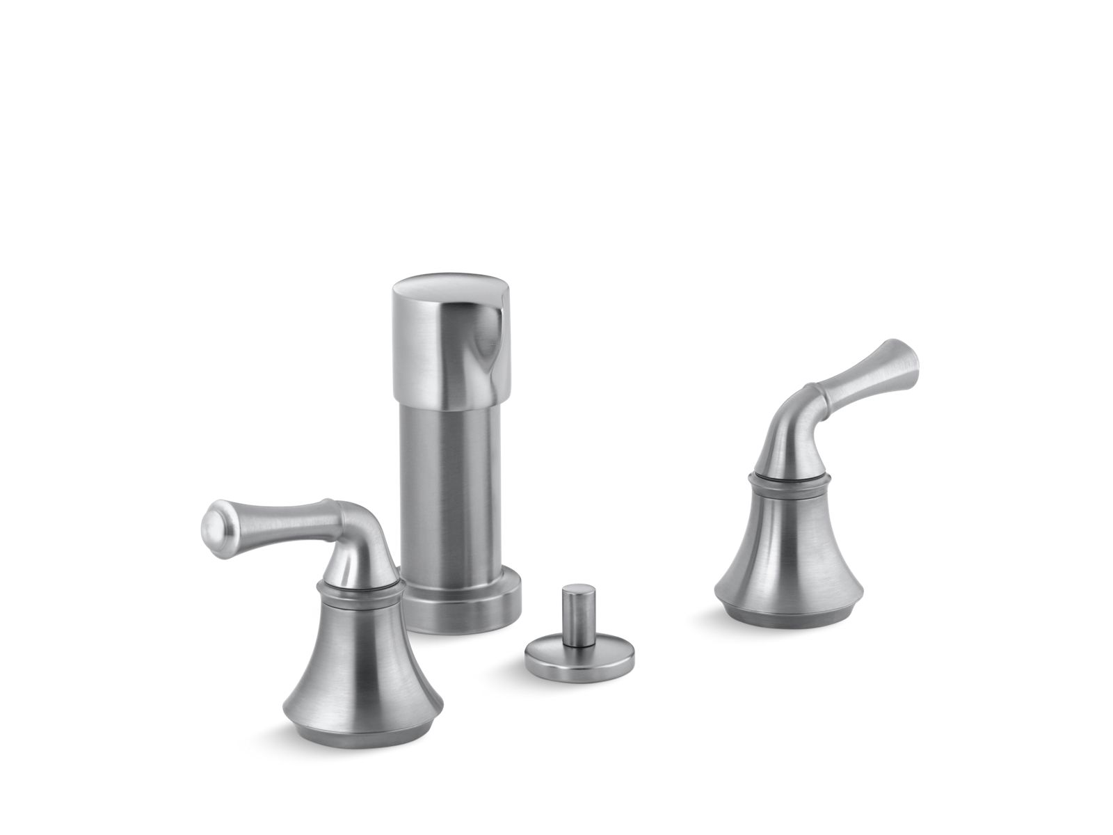 30516-fort-vertical-spray-bidet-faucet-with-traditional-lever-handles-3.jpg Forté® Vertical spray bidet faucet with traditional lever handles