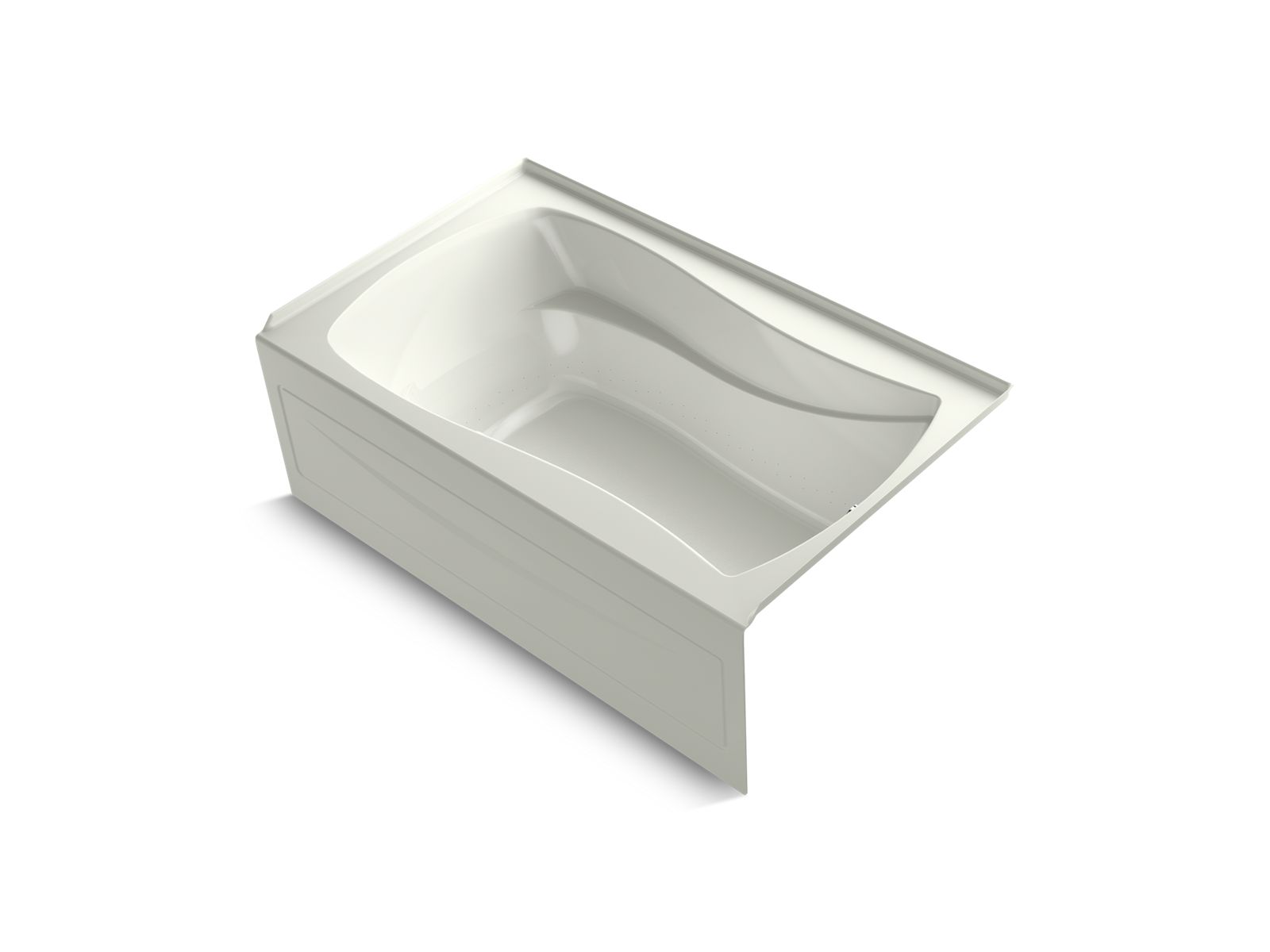 3064-mariposa-60-x-36-alcove-heated-bubblemassage-air-bath-right-drain-3.jpg Mariposa® 60" x 36" alcove Heated BubbleMassage™ air bath, right drain