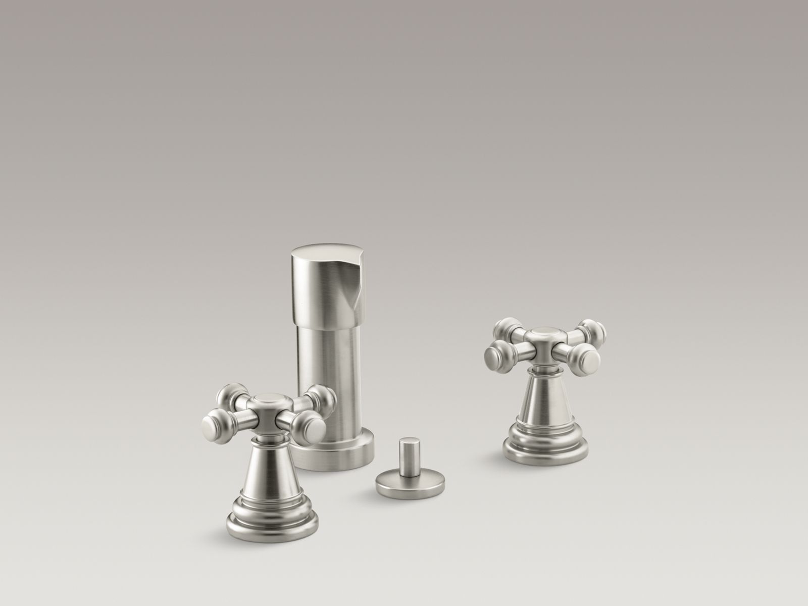 IV Georges Brass(R) vertical spray bidet faucet with cross handles