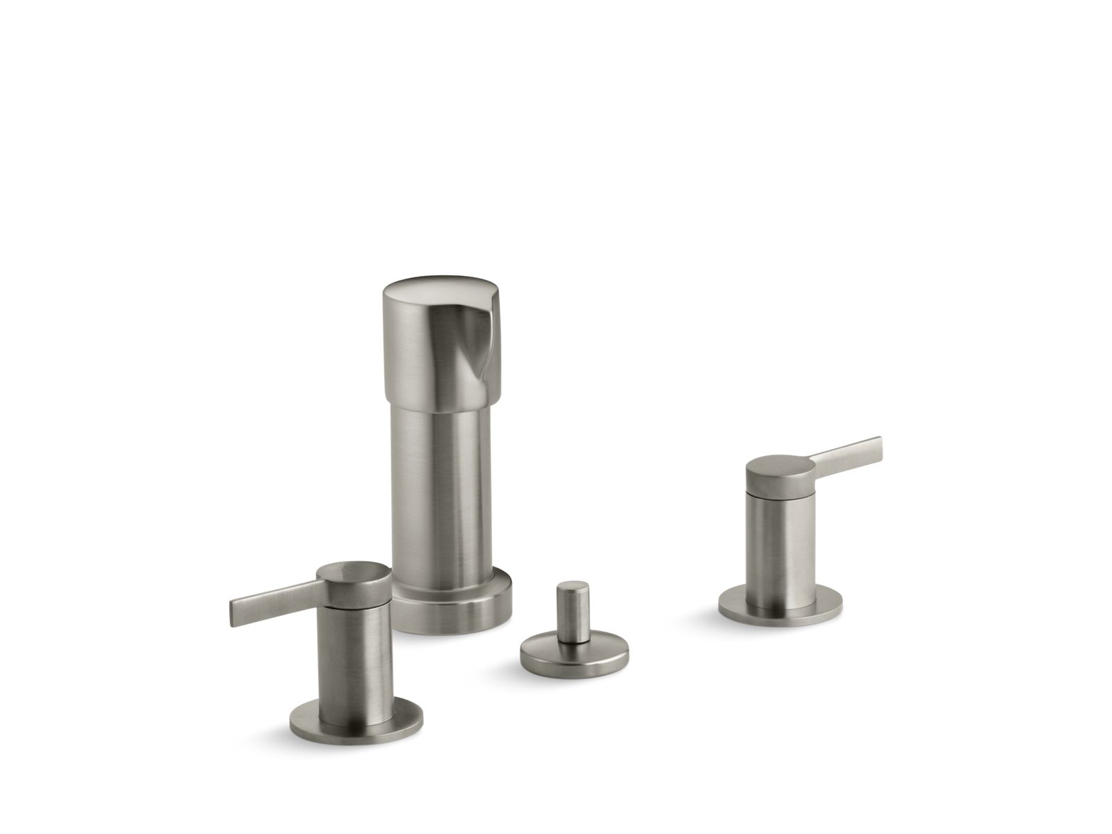 Stillness® Vertical spray bidet faucet with lever handles