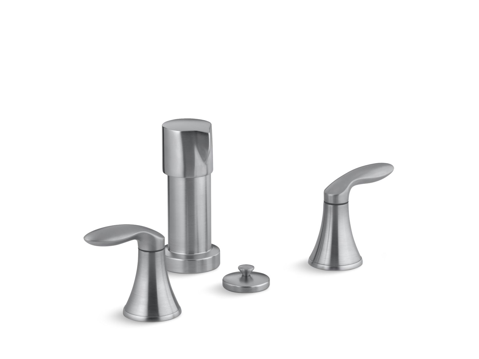 Coralais(R) vertical spray bidet faucet with lever handles