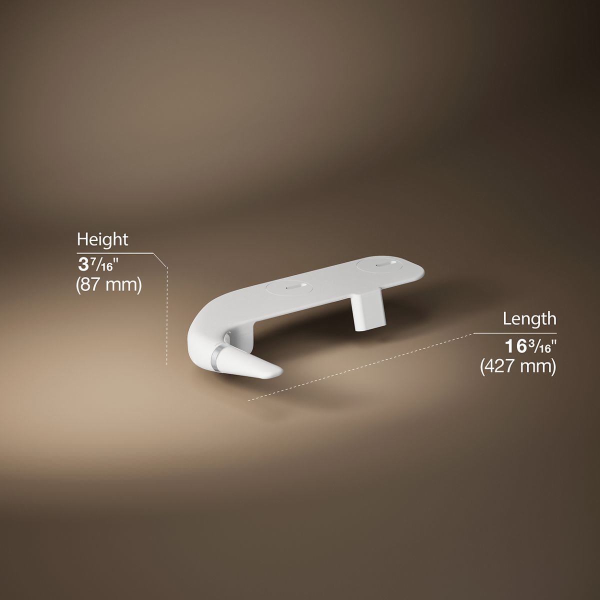 PureWash® M100 Toilet seat attachment for bidet functionality