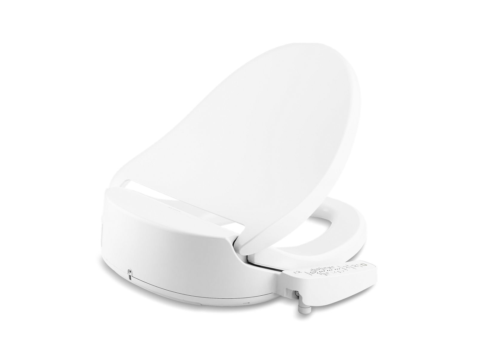 PureWash® E580 Round-front bidet toilet seat