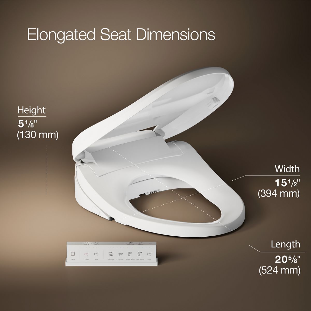 30810-purewash-e820-elongated-bidet-toilet-seat-with-remote-control-3.jpg PureWash® E820 Elongated bidet toilet seat with remote control