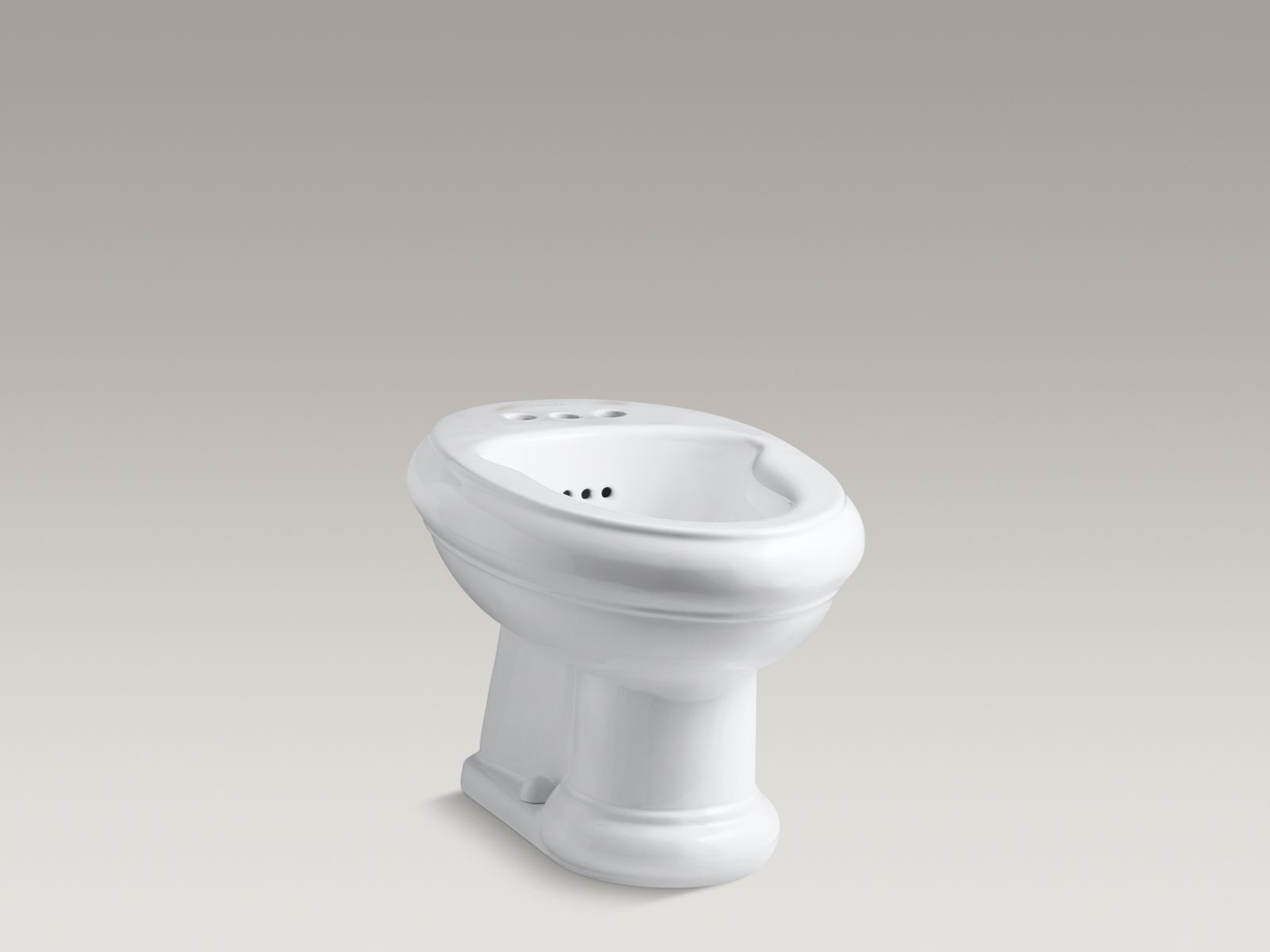 Revival(R) horizontal spray bidet with 3 faucet holes