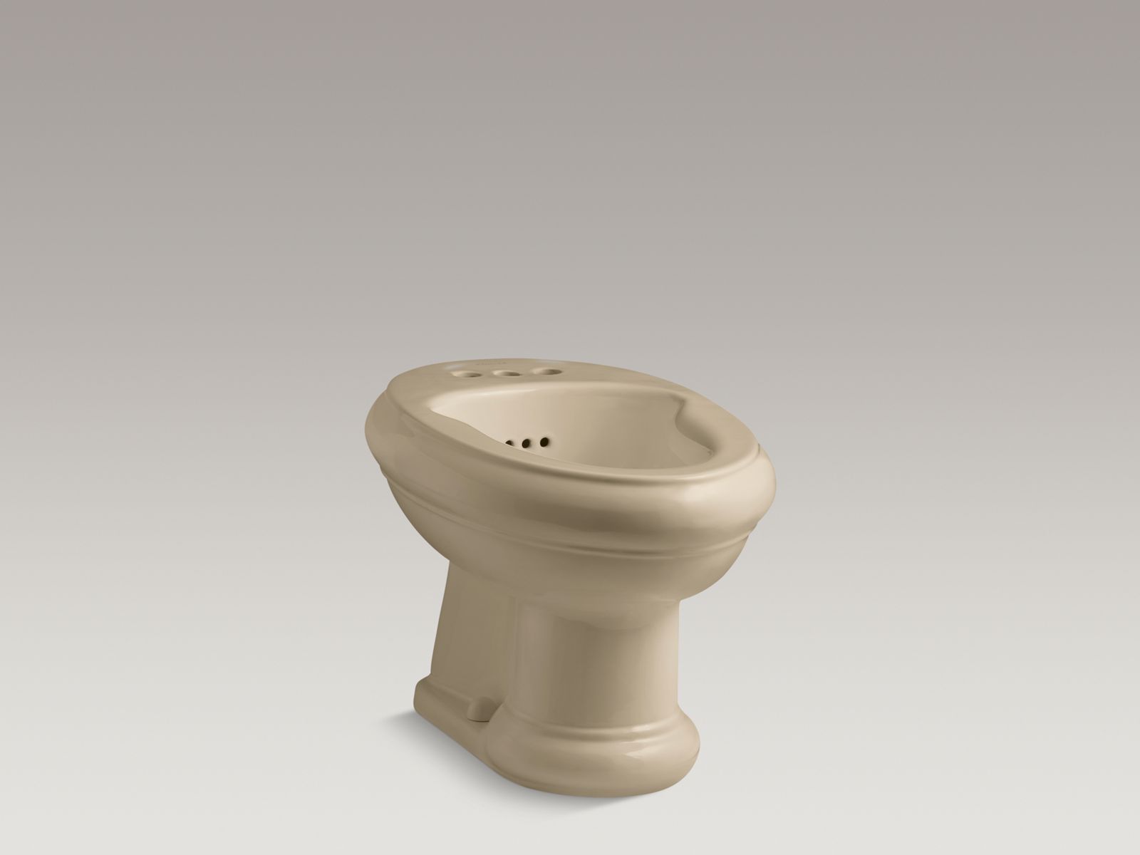 Revival(R) horizontal spray bidet with 3 faucet holes