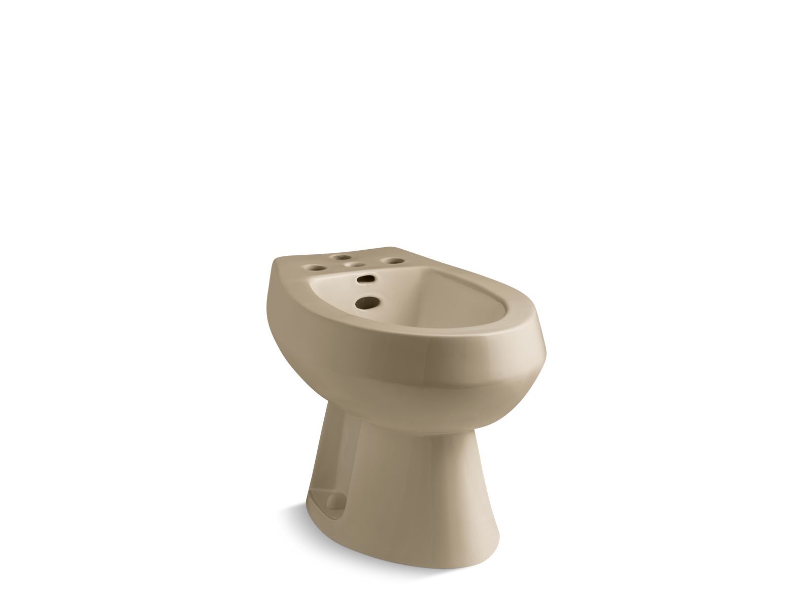 San Tropez® Vertical spray bidet with 4 faucet holes