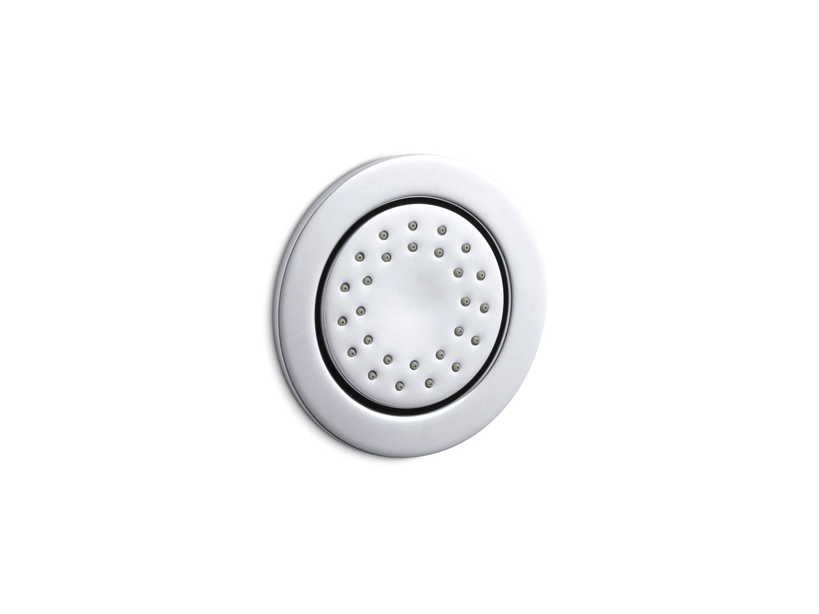 WaterTile® Round 27-nozzle body spray with stimulating spray