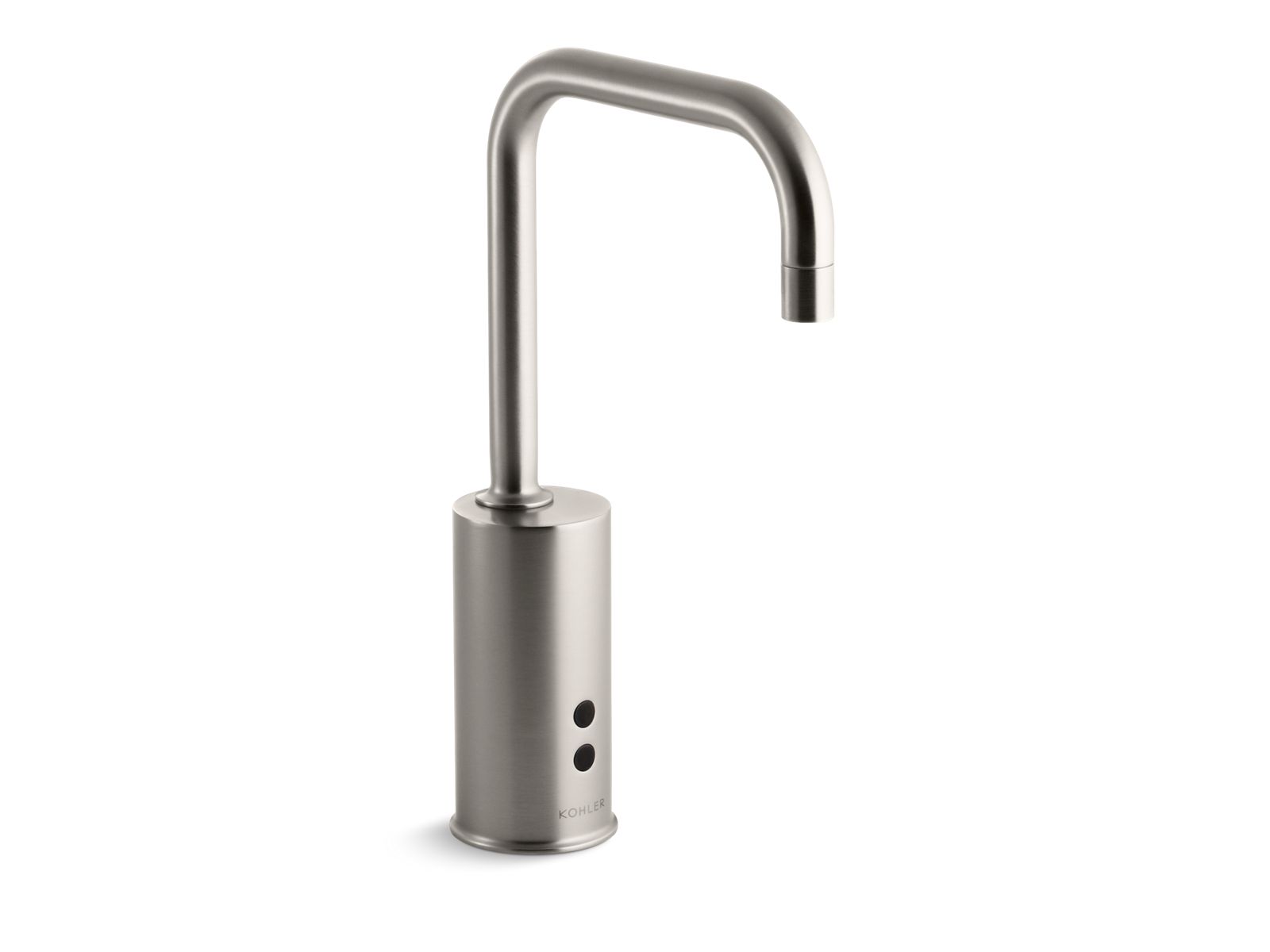 Gooseneck Touchless faucet with Insightâ„¢ technology, Hybrid-powered
