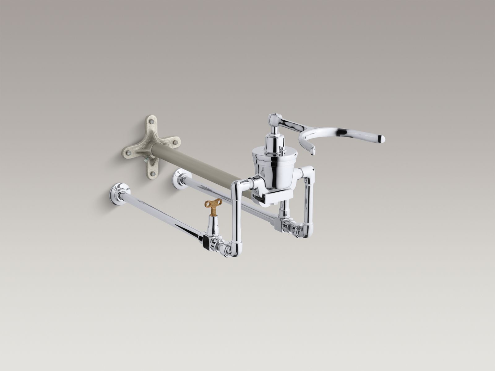 31307-knee-control-fitting-for-24-x-20-sink-1.jpg Knee control fitting for 24" x 20" sink