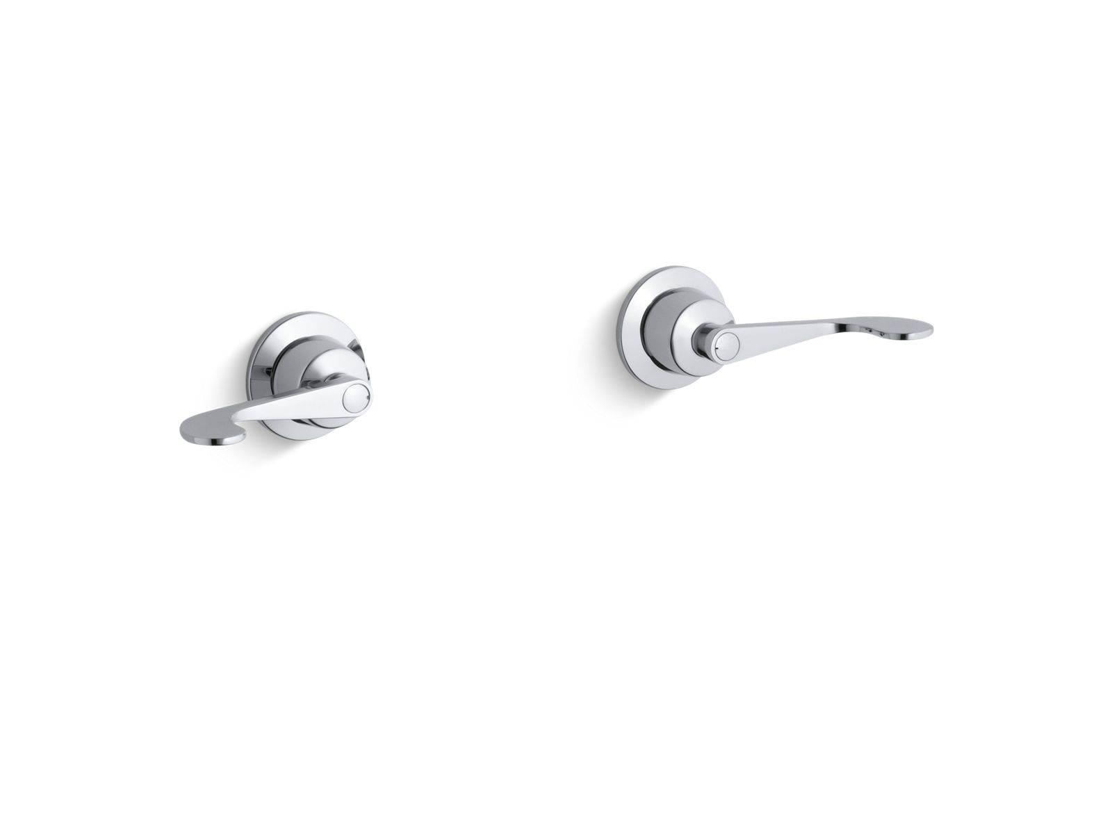 Triton® Wall-mount valve trim with wristblade lever handles, requires valve