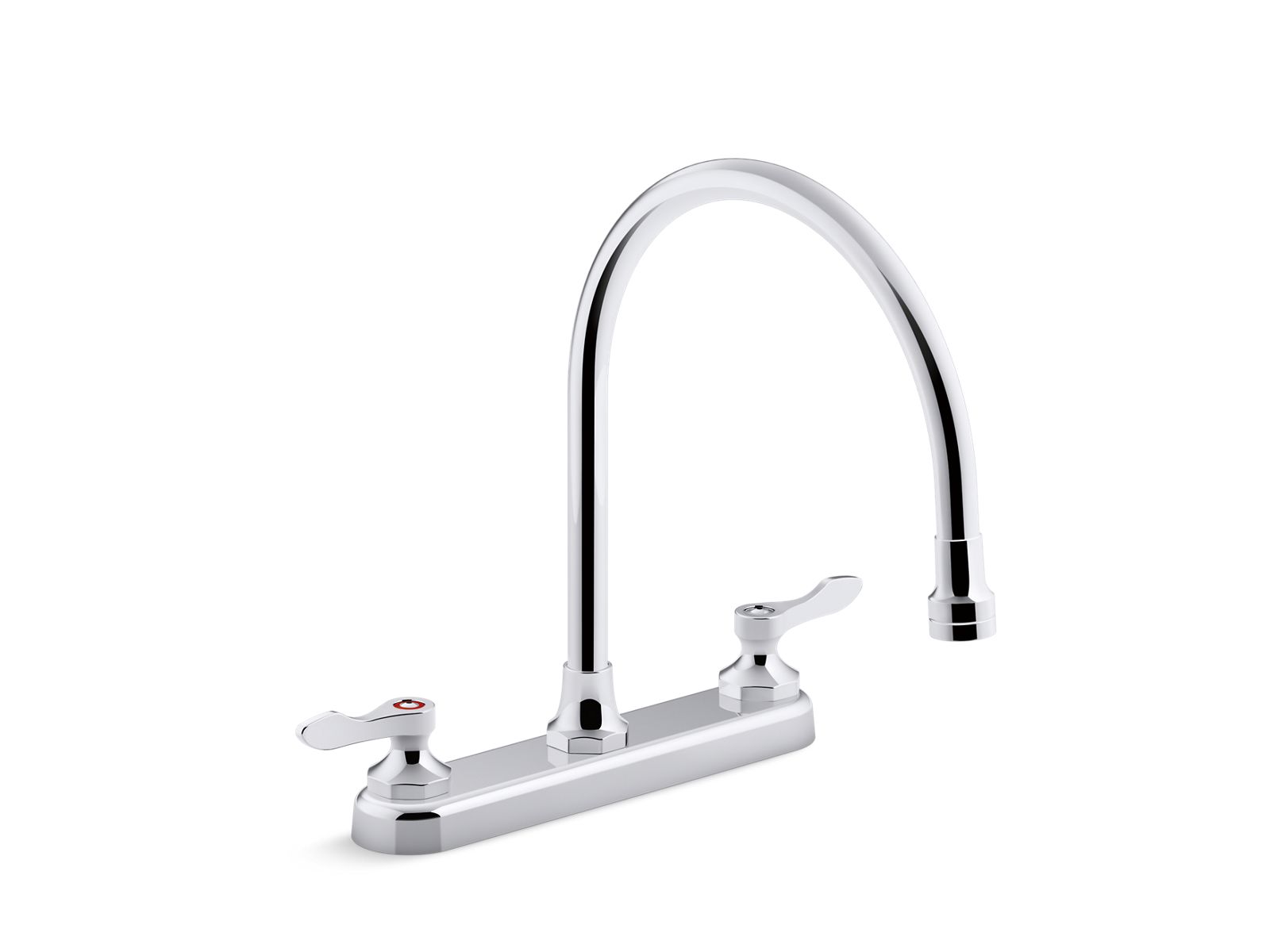 Triton® Bowe® 1.5 gpm kitchen sink faucet with 9-5/16" gooseneck spout, aerated flow and lever handles