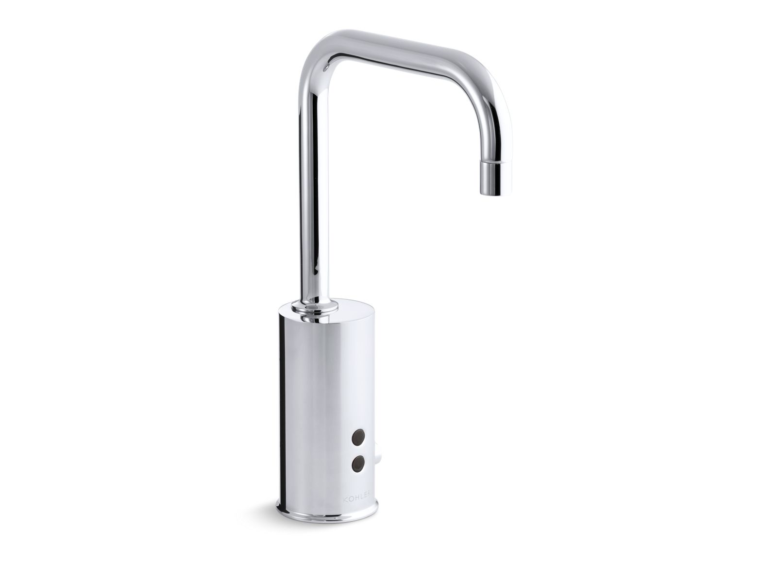 Gooseneck Touchless single-hole lavatory faucet with Insight™ sensor technology and temperature mixer, AC-powered, 0.5 gpm