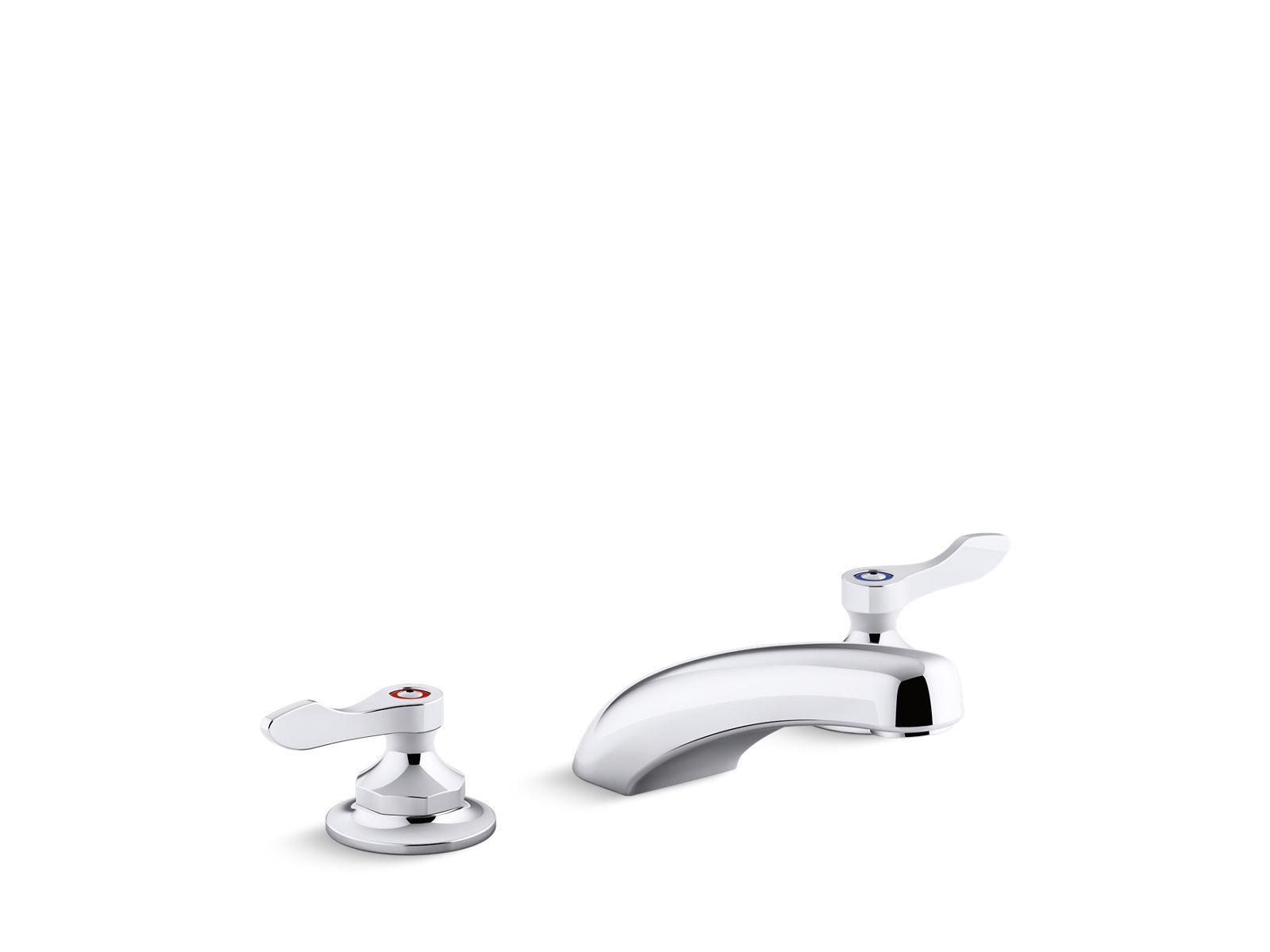 Triton® Bowe® 1.0 gpm widespread bathroom sink faucet with laminar flow and lever handles, drain not included