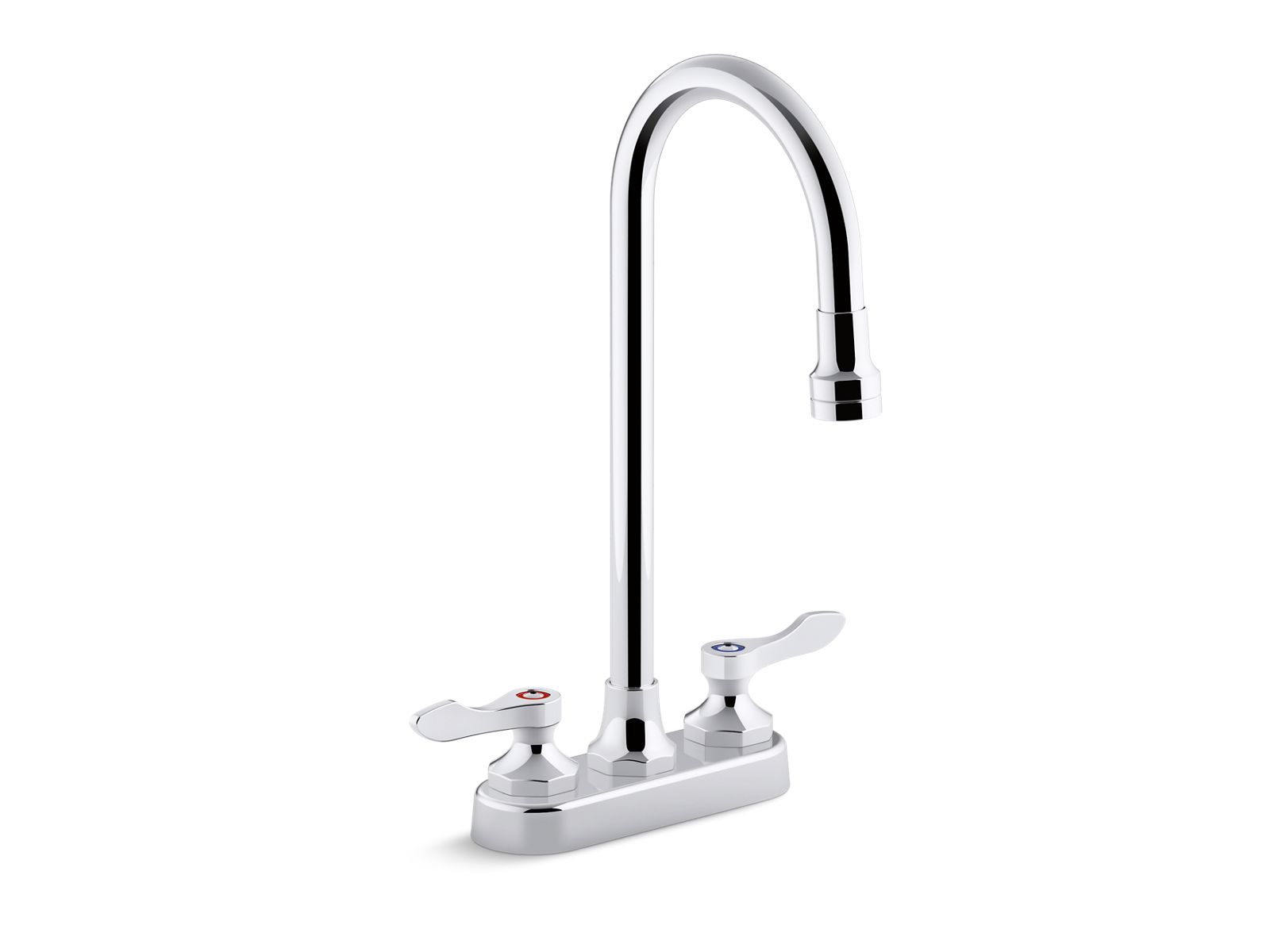 31397-triton-bowe-1-0-gpm-centerset-bathroom-sink-faucet-with-laminar-flow-gooseneck-spout-and-lever-handles-drain-not-included-1.jpg Triton® Bowe® 1.0 gpm centerset bathroom sink faucet with laminar flow, gooseneck spout and lever handles, drain not included