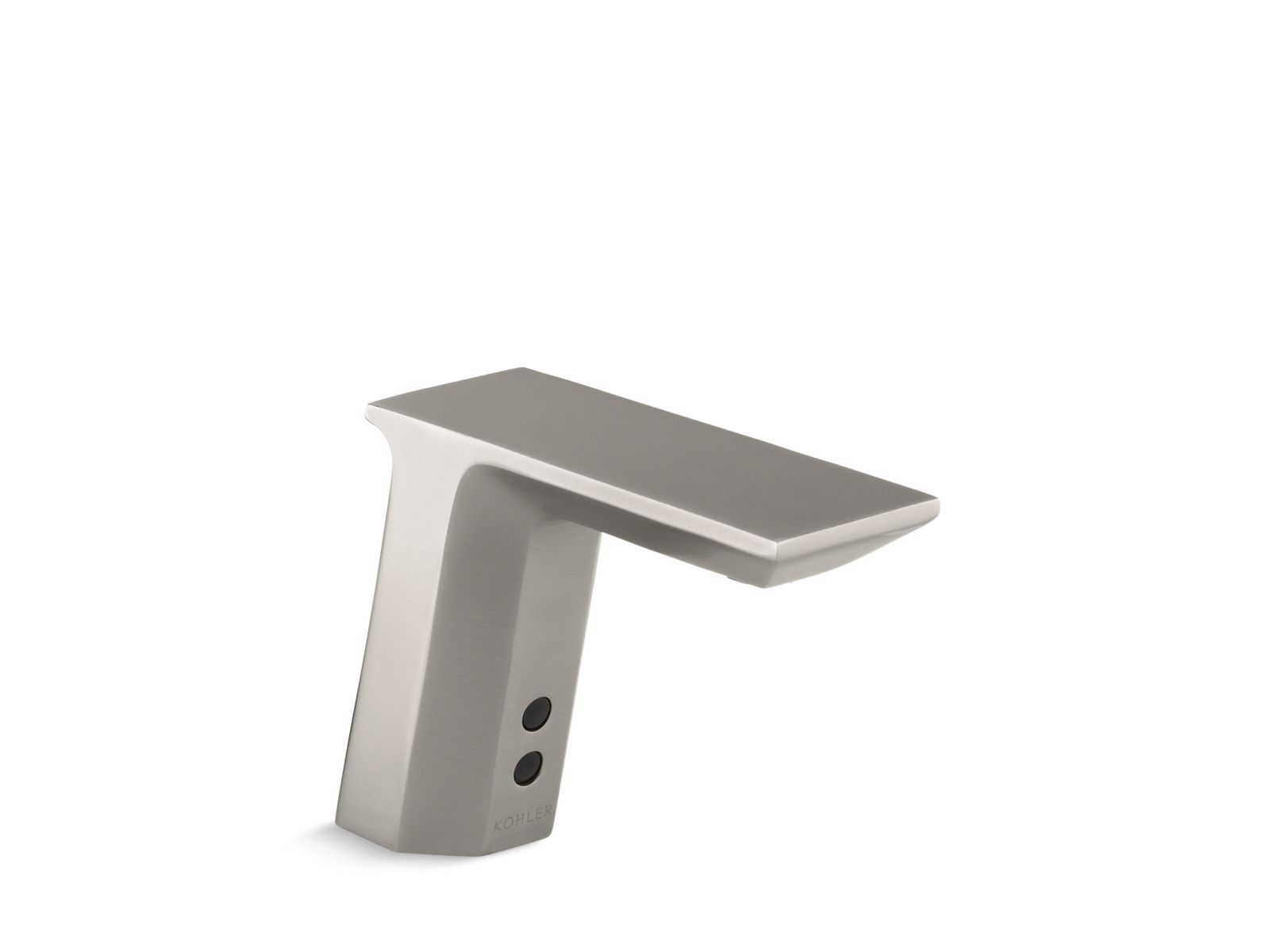 Geometric Touchless single-hole lavatory faucet with Insightâ„¢ sensor technology, DC-powered, 0.5 gpm