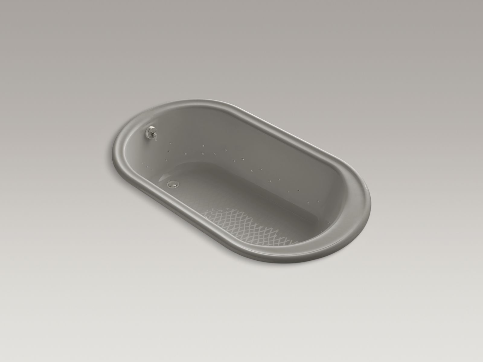 3143-iron-works-66-x-36-drop-in-bubblemassage-air-bath-with-vibrant-brushed-nickel-airjet-color-and-end-drain-8.jpg Iron Works® 66" x 36" drop-in BubbleMassage™ air bath with Vibrant® Brushed Nickel airjet color and end drain