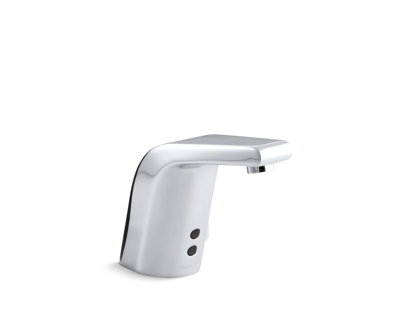 Sculpted Touchless single-hole lavatory faucet with Insight™ sensor technology and temperature mixer, AC-powered, 0.5 gpm