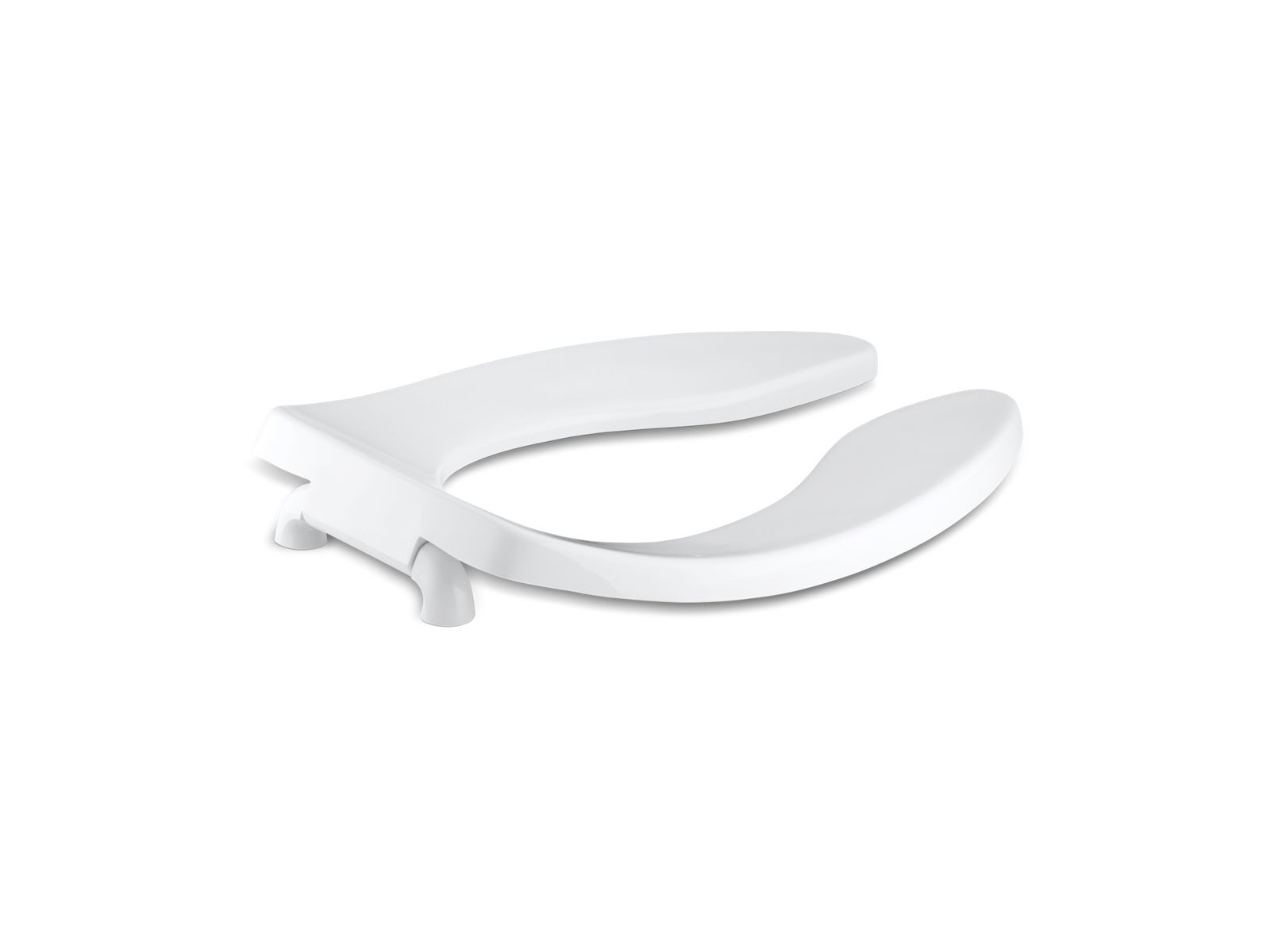 Lustra™ Elongated toilet seat with check hinge