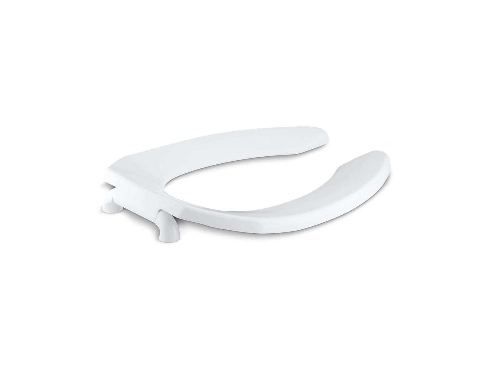 Lustra™ Elongated toilet seat with check hinge