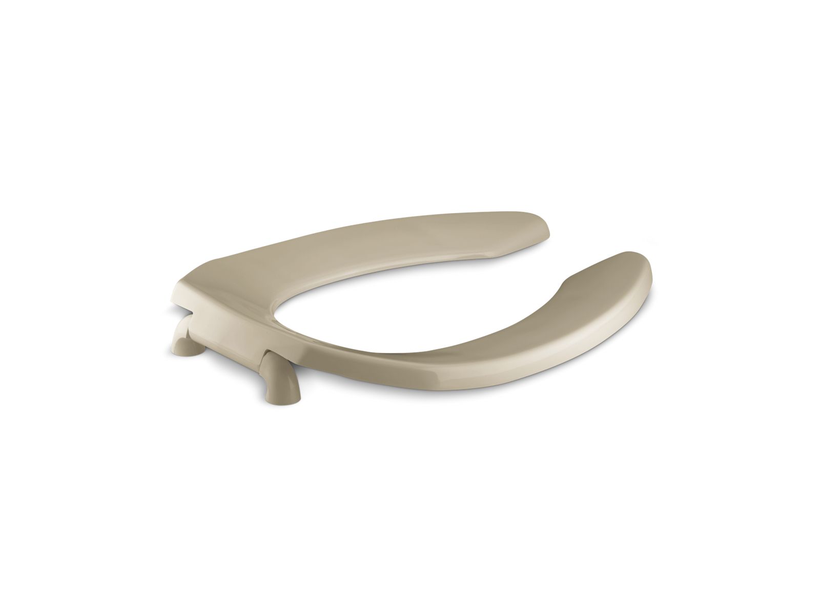 Lustraâ„¢ Elongated toilet seat with check hinge