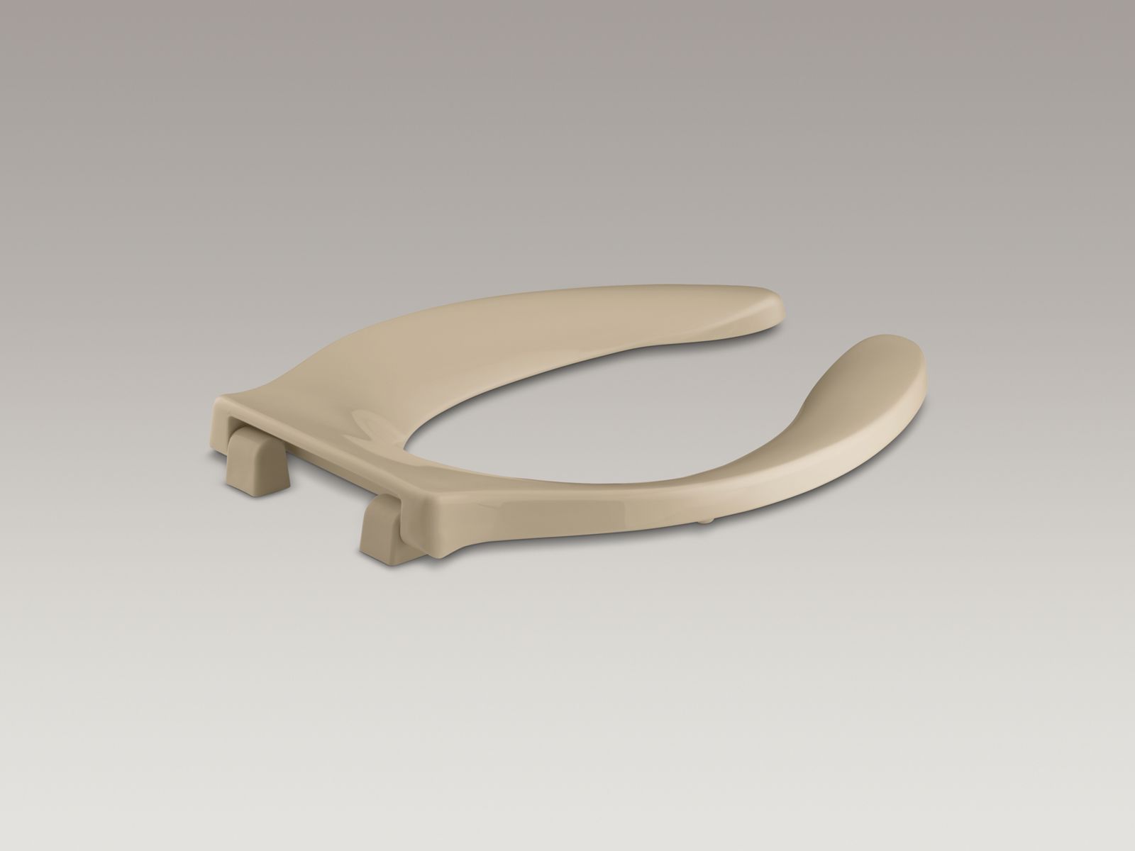 Stronghold® Commercial elongated toilet seat with integrated handle and Quiet-Close™ check hinge