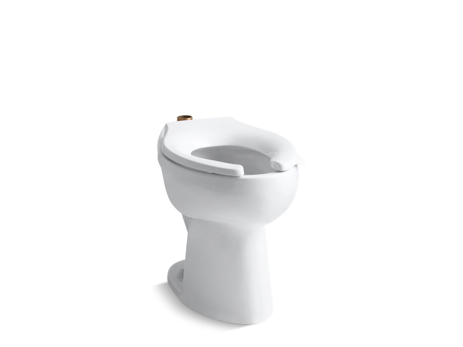 Highcliff™ 1.6 gpf 17-1/2" ADA elongated toilet bowl with top inlet and 4 bolt holes in base