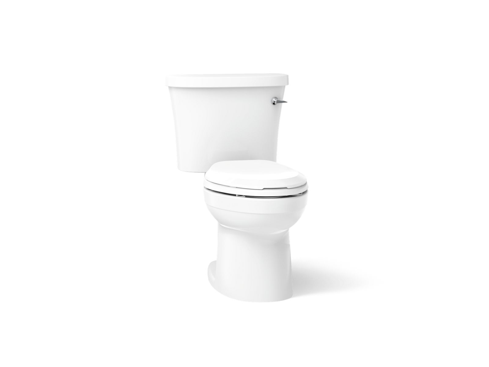 Kingston™ Two-piece elongated toilet, 1.28 gpf