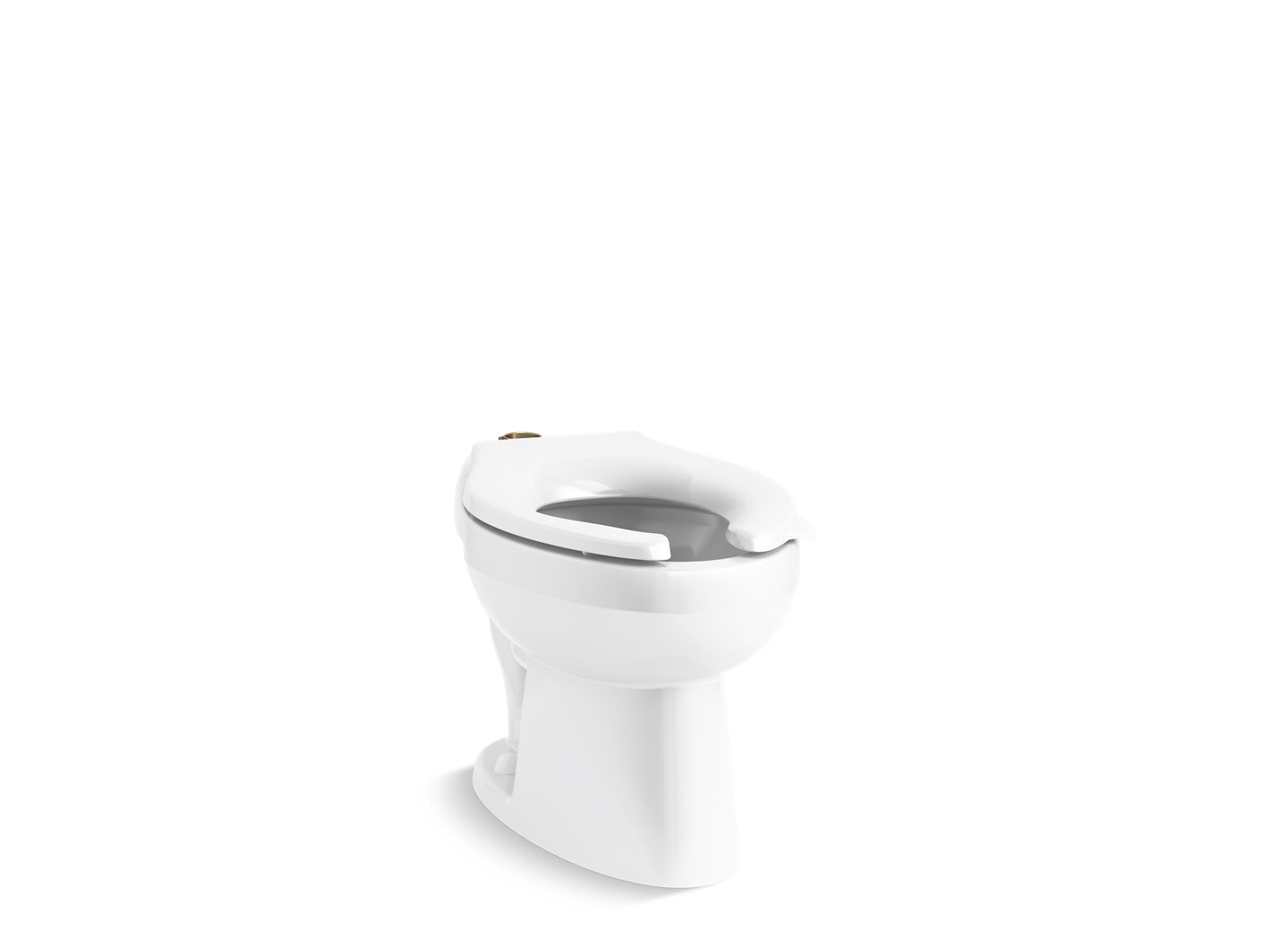 Wellcomme™ Ultra Floor-mount top spud flushometer bowl