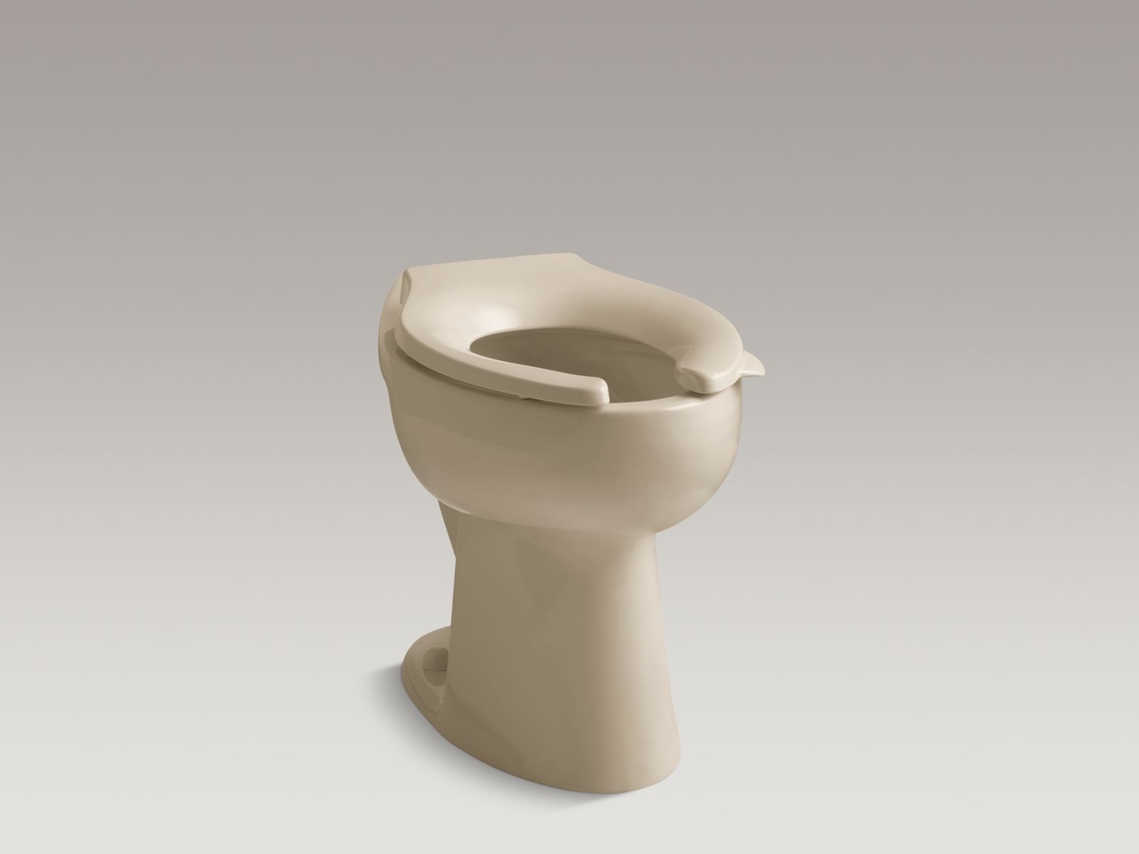 Highcliff™ Wall-mount rear spud flushometer bowl