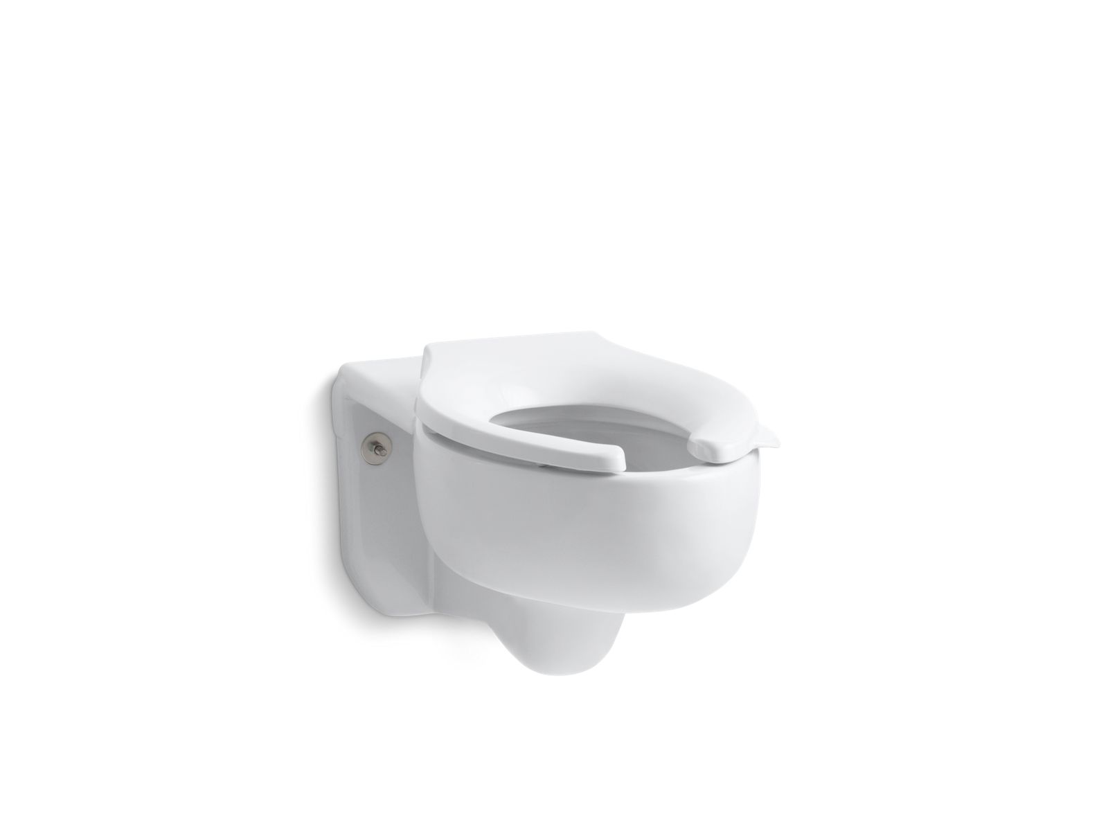 Stratton™ Water-Guard® Wall-mount 3.5 gpf flushometer valve elongated blow-out toilet bowl with top inlet, requires seat