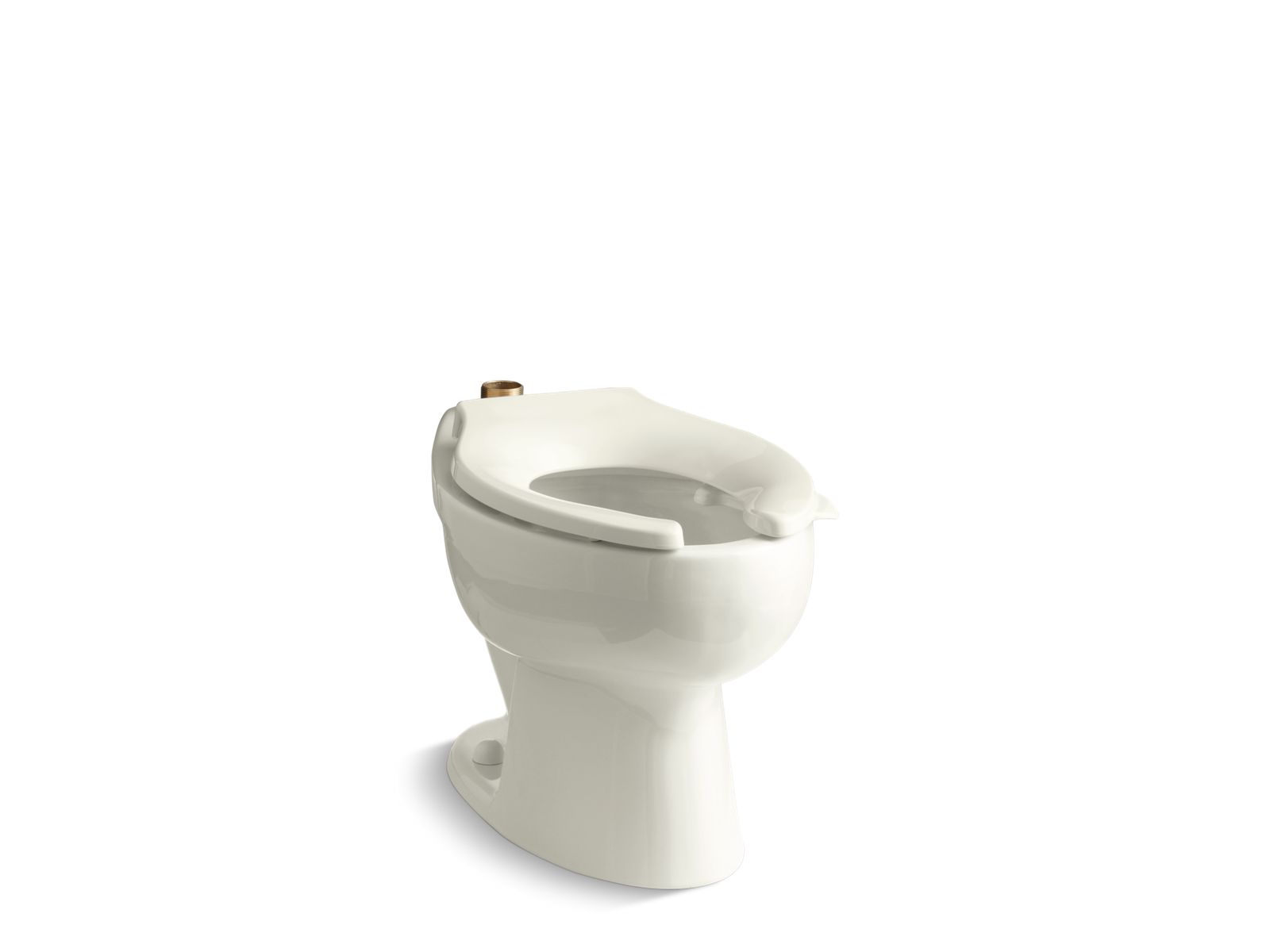 32607-wellcomme-1-6-gpf-flushometer-valve-elongated-toilet-bowl-with-top-inlet-and-bedpan-lugs-requires-seat-5.jpg Wellcomme™ 1.6 gpf flushometer valve elongated toilet bowl with top inlet and bedpan lugs, requires seat