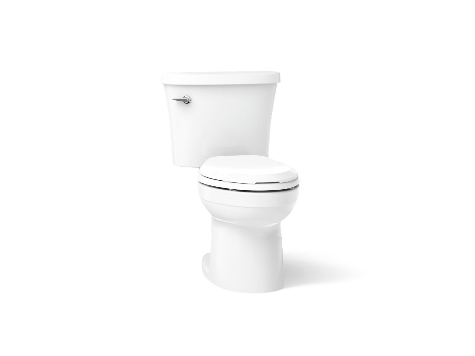 Kingston™ Two-piece elongated toilet, 1.28 gpf
