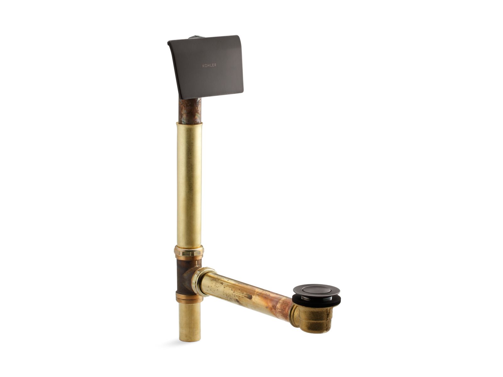Tea-for-Two® 1-1/2" adjustable pop-up drain