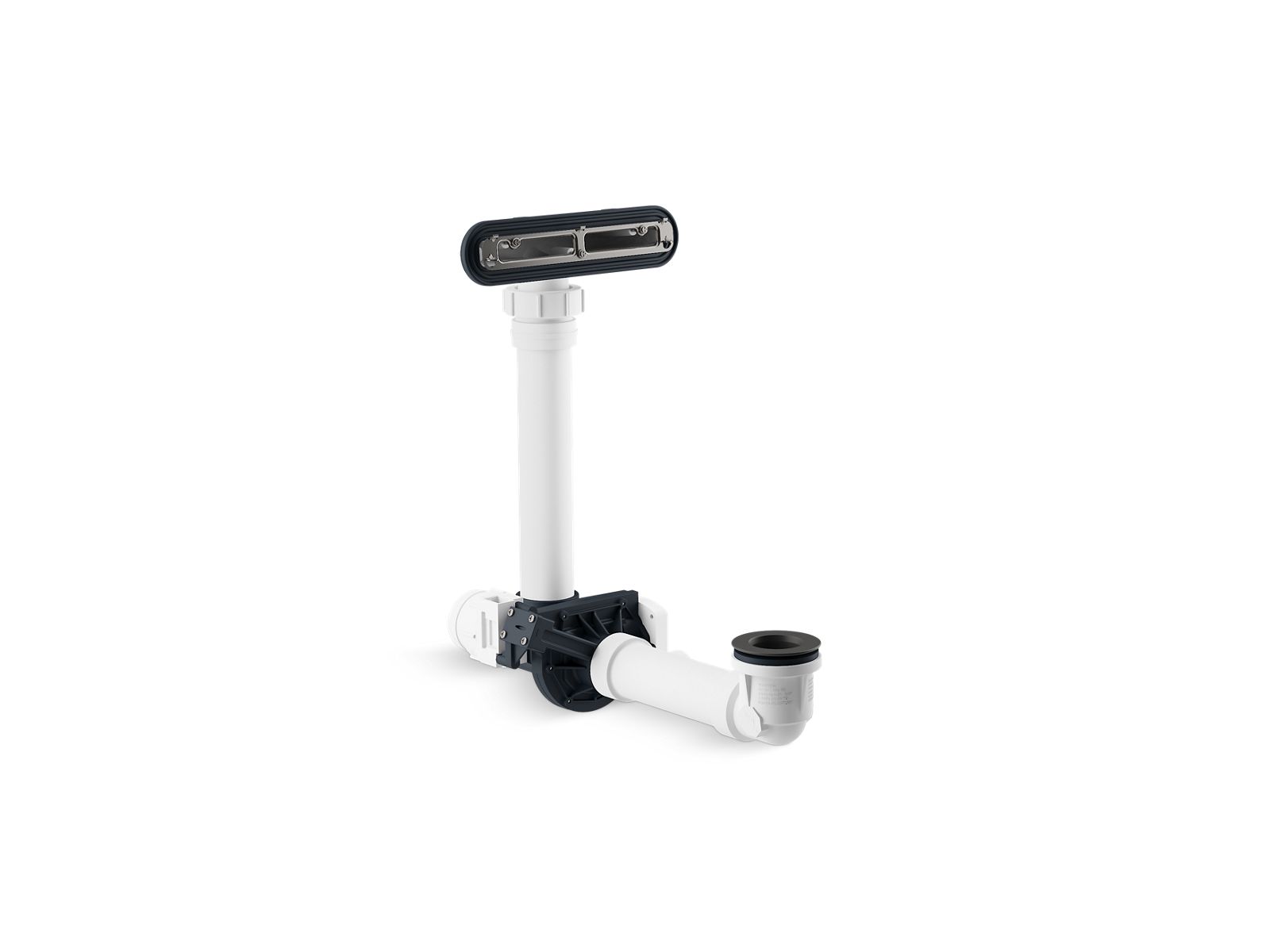 PerfectFill™ Slotted overflow bath drain kit for above-the-floor installations