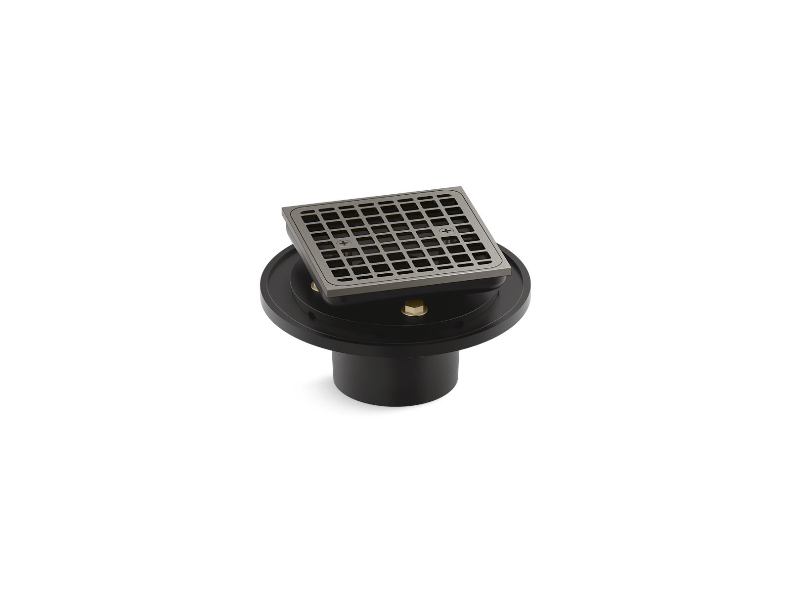 32876-clearflo-square-brass-tile-in-shower-drain-4.jpg Clearflo Square brass tile-in shower drain