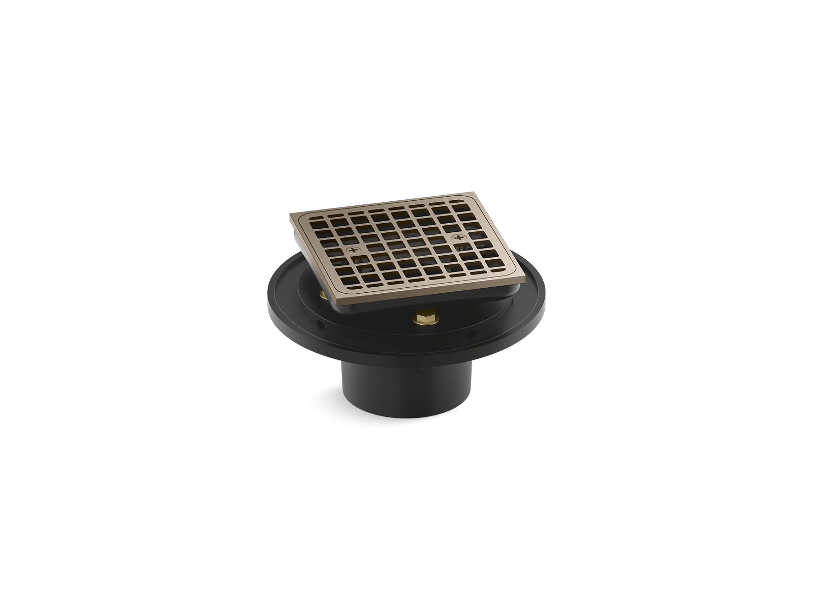 32876-clearflo-square-brass-tile-in-shower-drain-6.jpg Clearflo Square brass tile-in shower drain