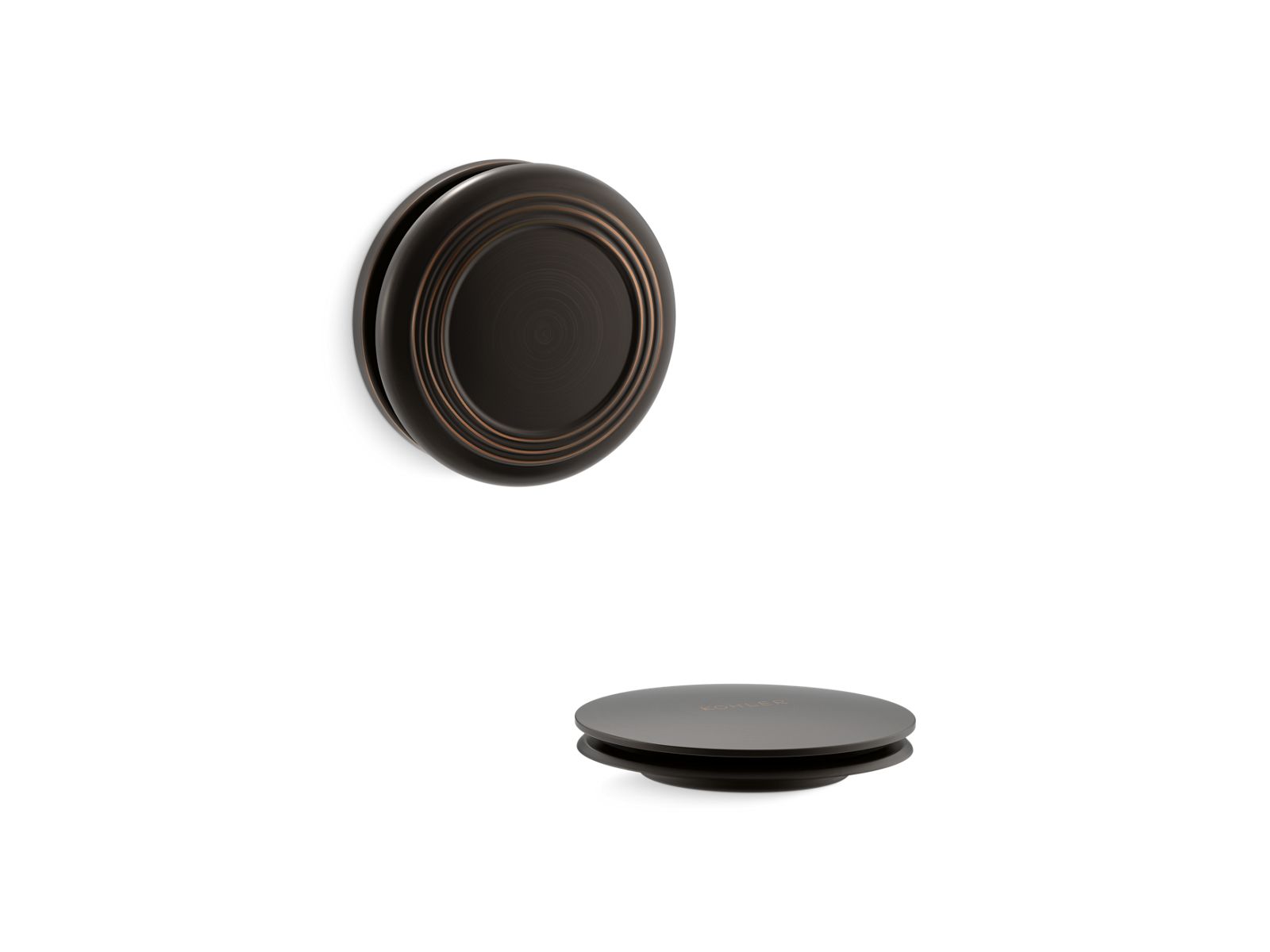 PureFlo™ Traditional push-button bath drain trim