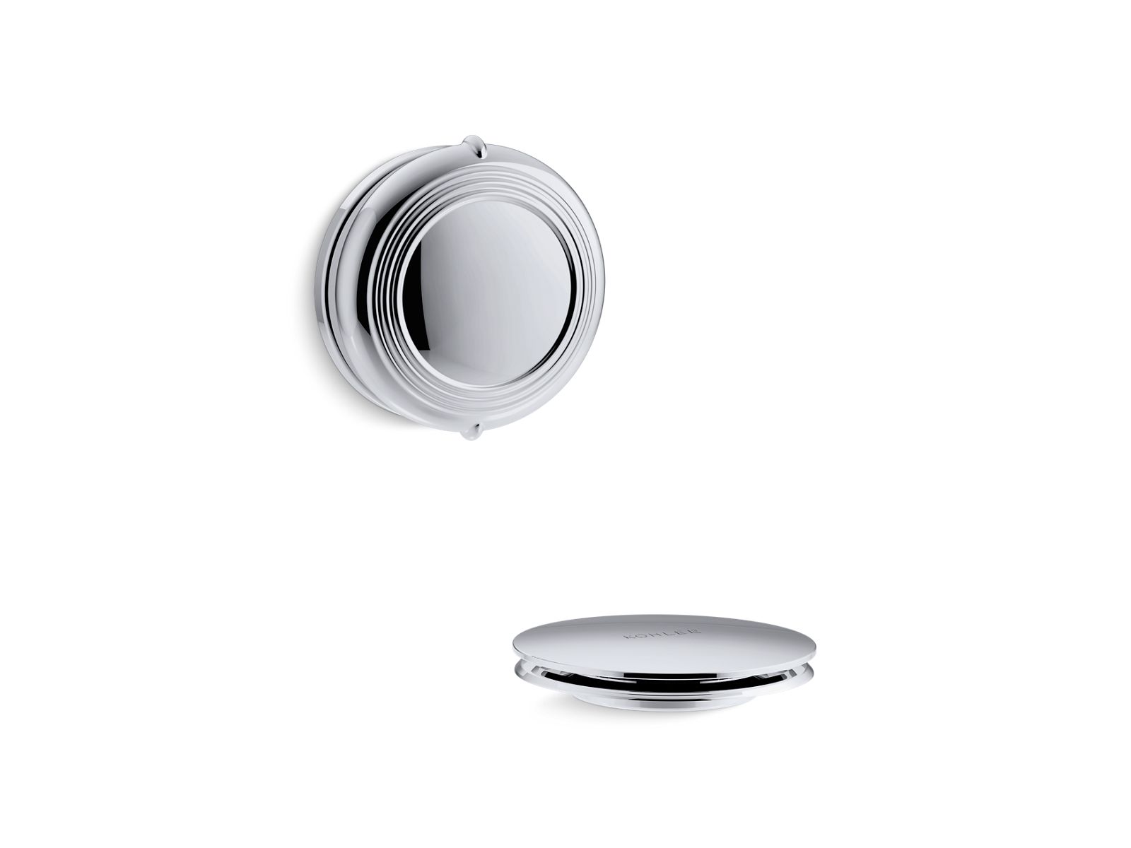 PureFlo™ Traditional rotary-turn bath drain trim