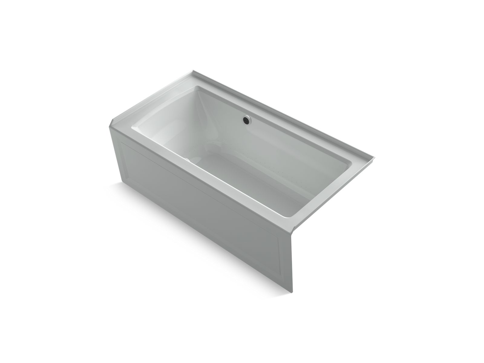 3299-archer-60-x-30-alcove-bubblemassage-air-bath-with-integral-apron-right-hand-drain-and-bask-heated-surface-6.jpg Archer® 60" x 30" alcove BubbleMassage™ air bath with integral apron, right-hand drain and Bask® heated surface