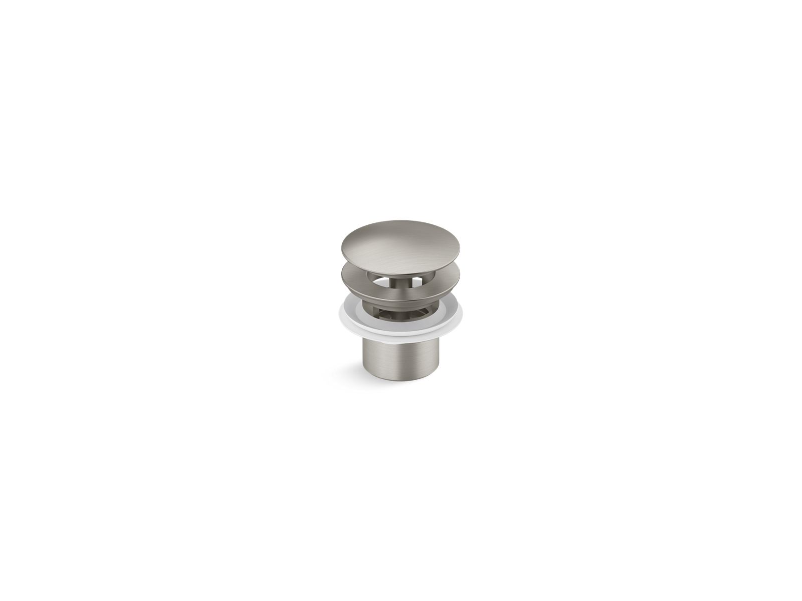 Brushed Nickel drain assembly
