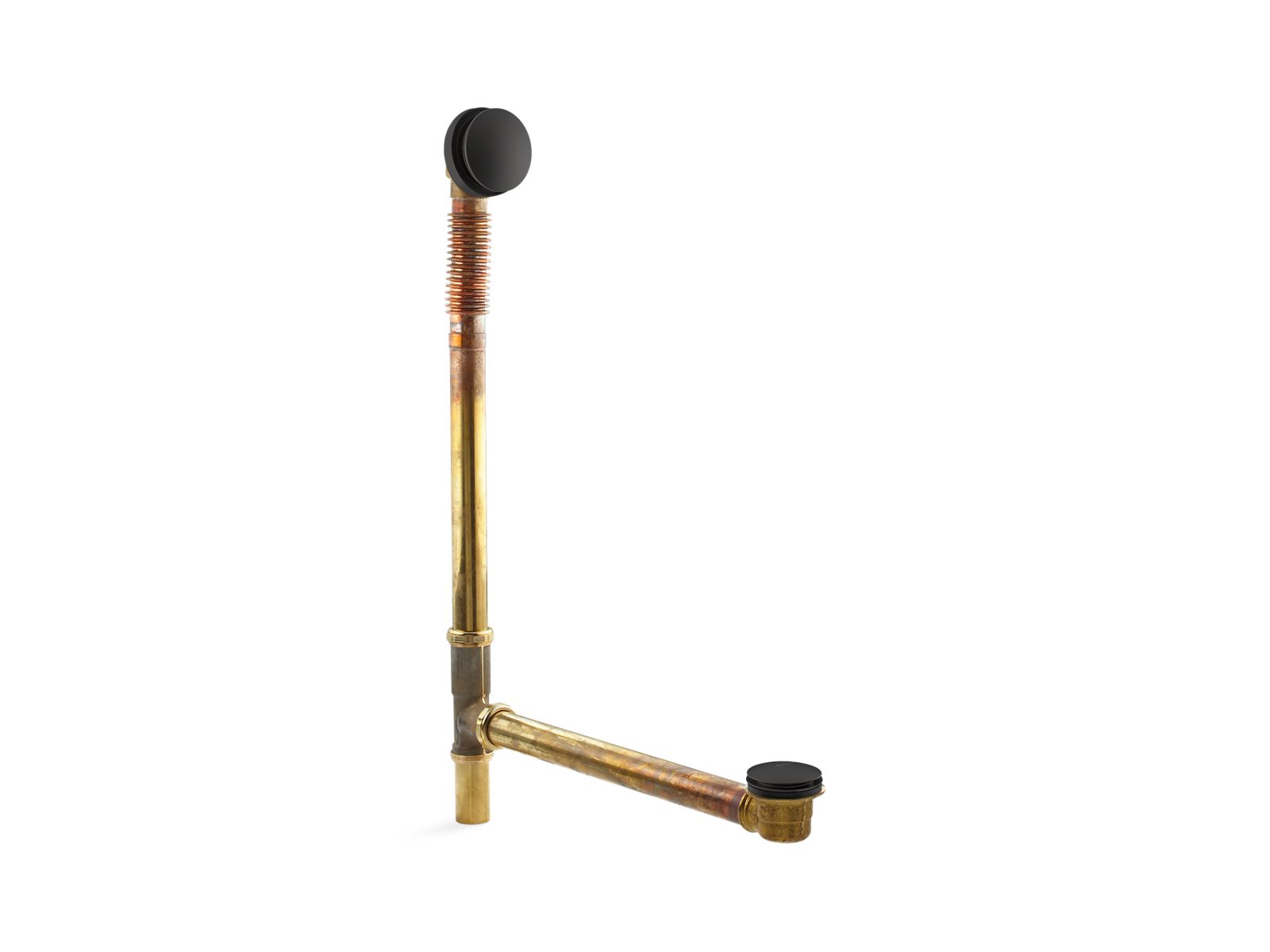 33237-clearflo-brass-toe-tap-bath-drain-6.jpg Clearflo Brass toe tap bath drain