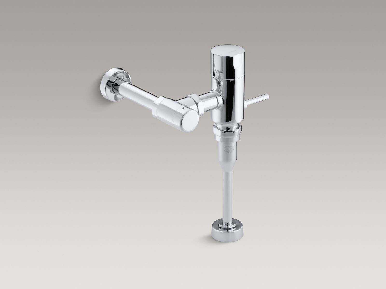 Manual retrofit urinal flushometer, 0.125 gpf