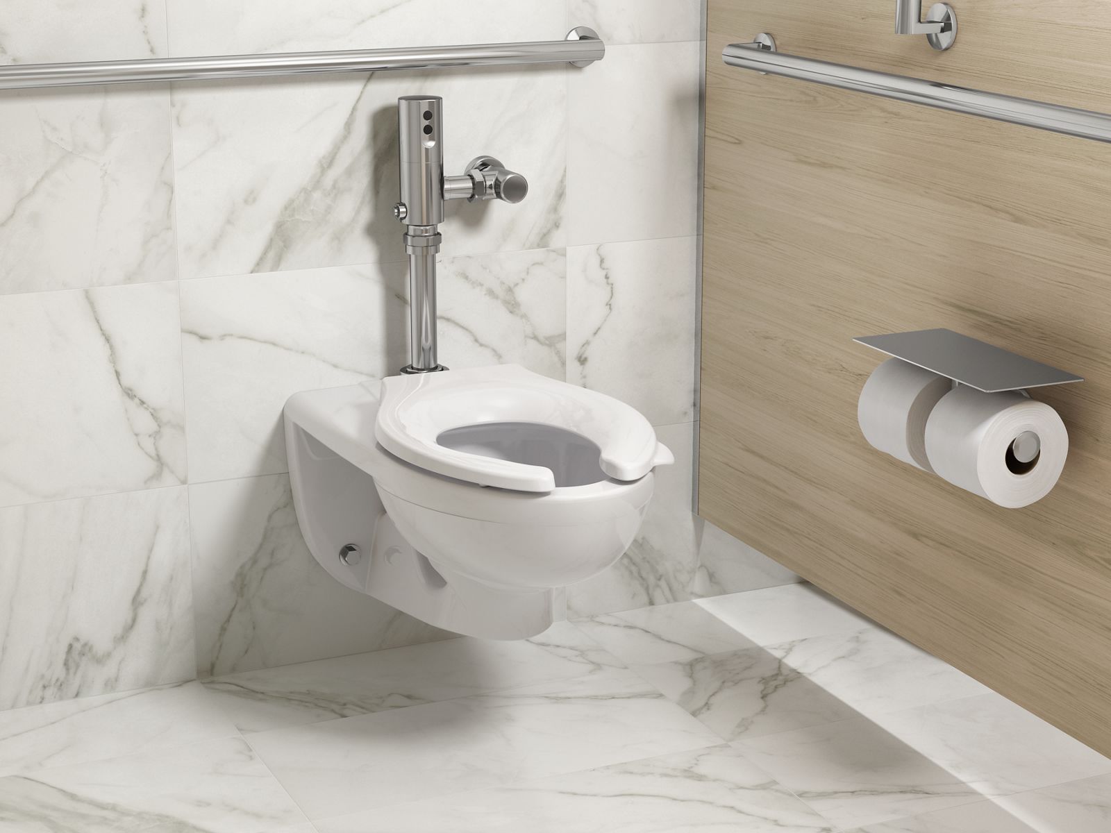 Mach® Tripoint® Touchless retrofit urinal flushometer, DC-powered, 1.6 gpf