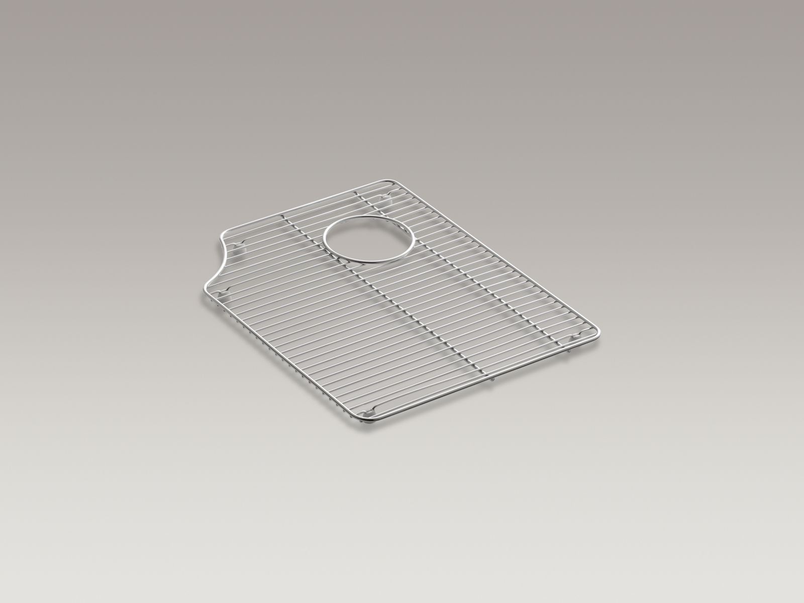 Carrizo 13-1/4" x 17" stainless steel sink rack