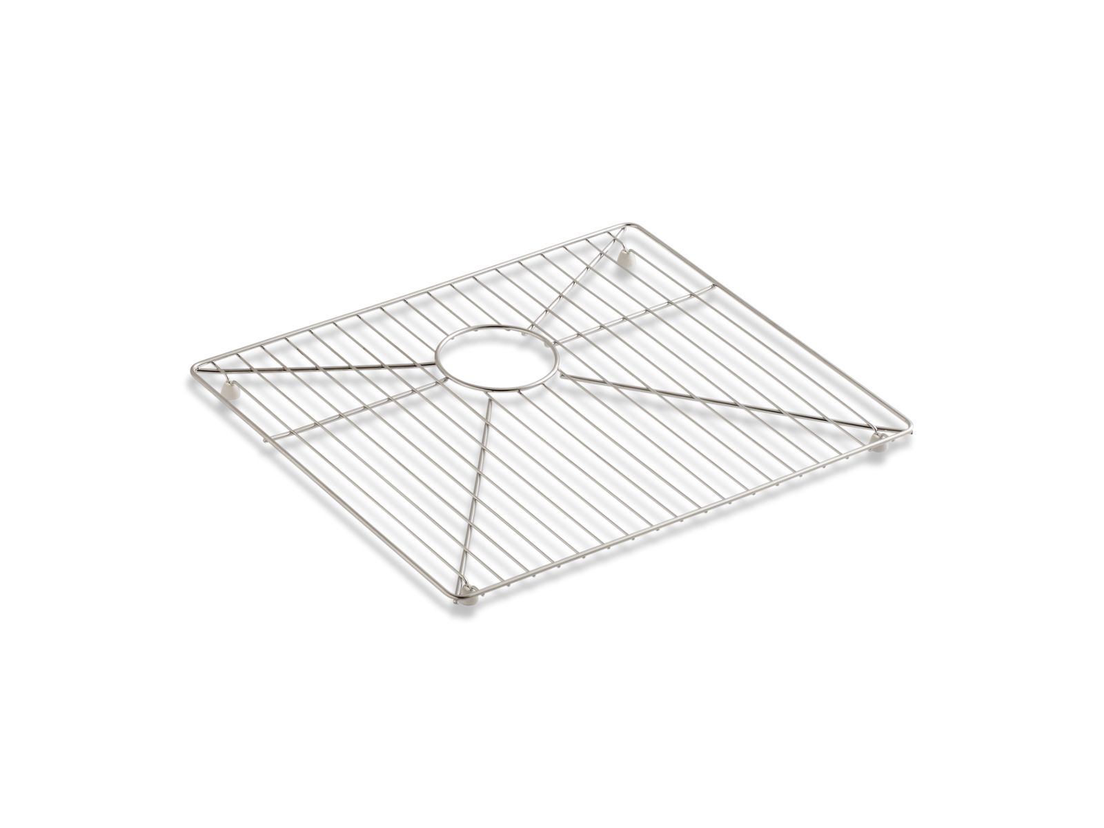 Vault™ Strive® Stainless steel sink rack, 19-3/16" x 16-11/16" for 36" offset apron-front sink