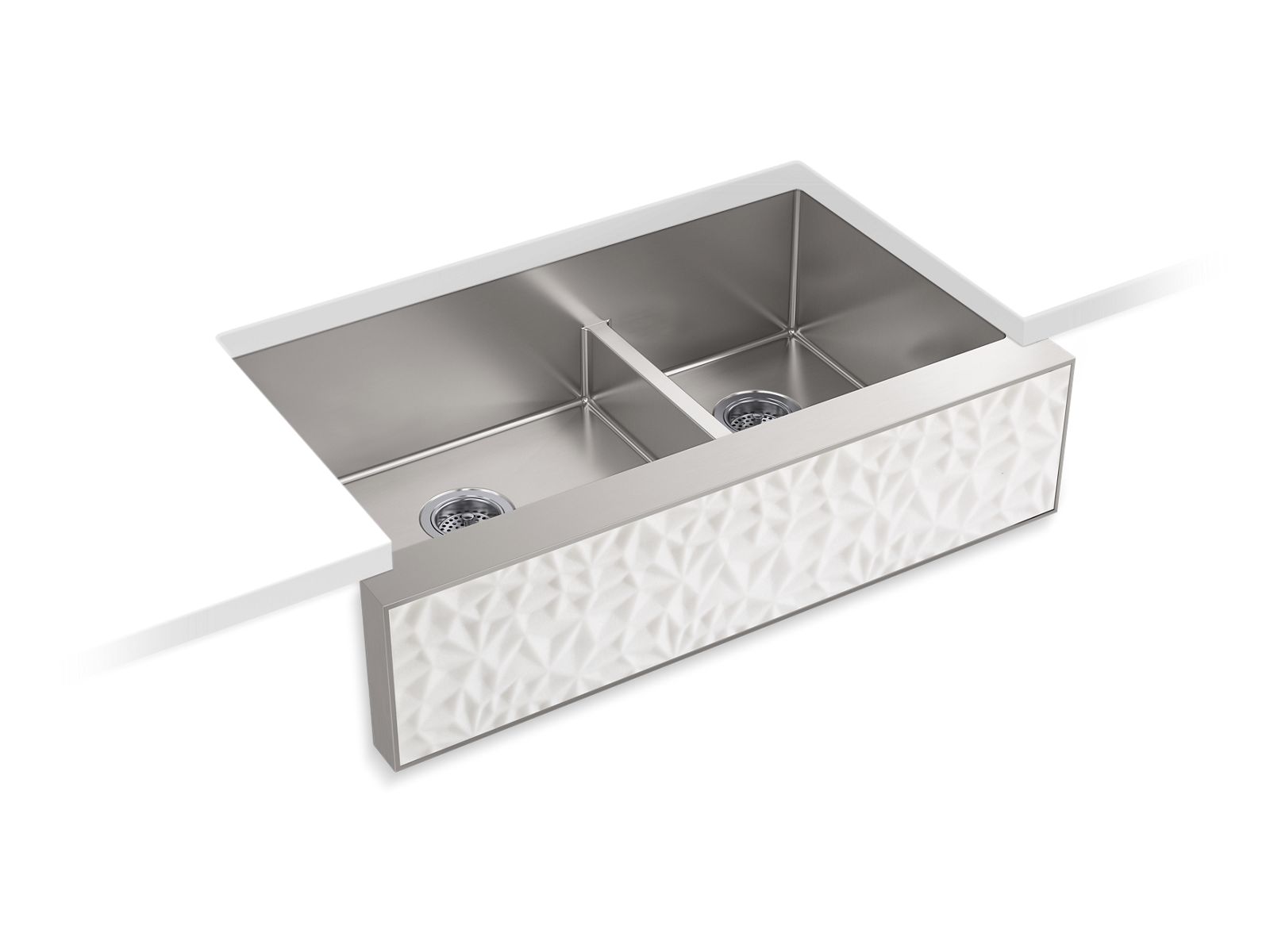 Tailor® 34-3/4" Carved Stone insert