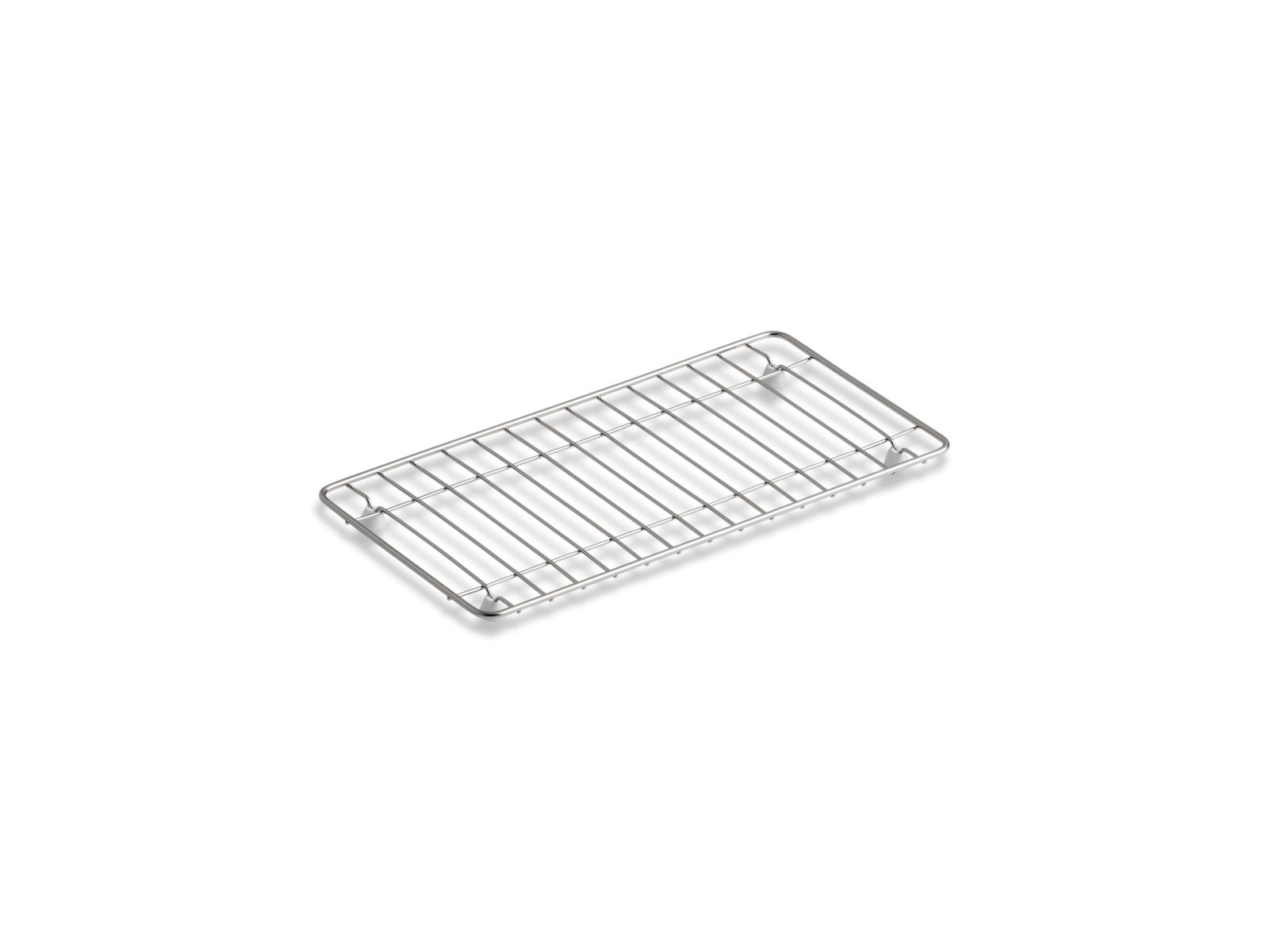 Undertone® Stainless steel sink rack, 15-3/16" x 7-11/16"